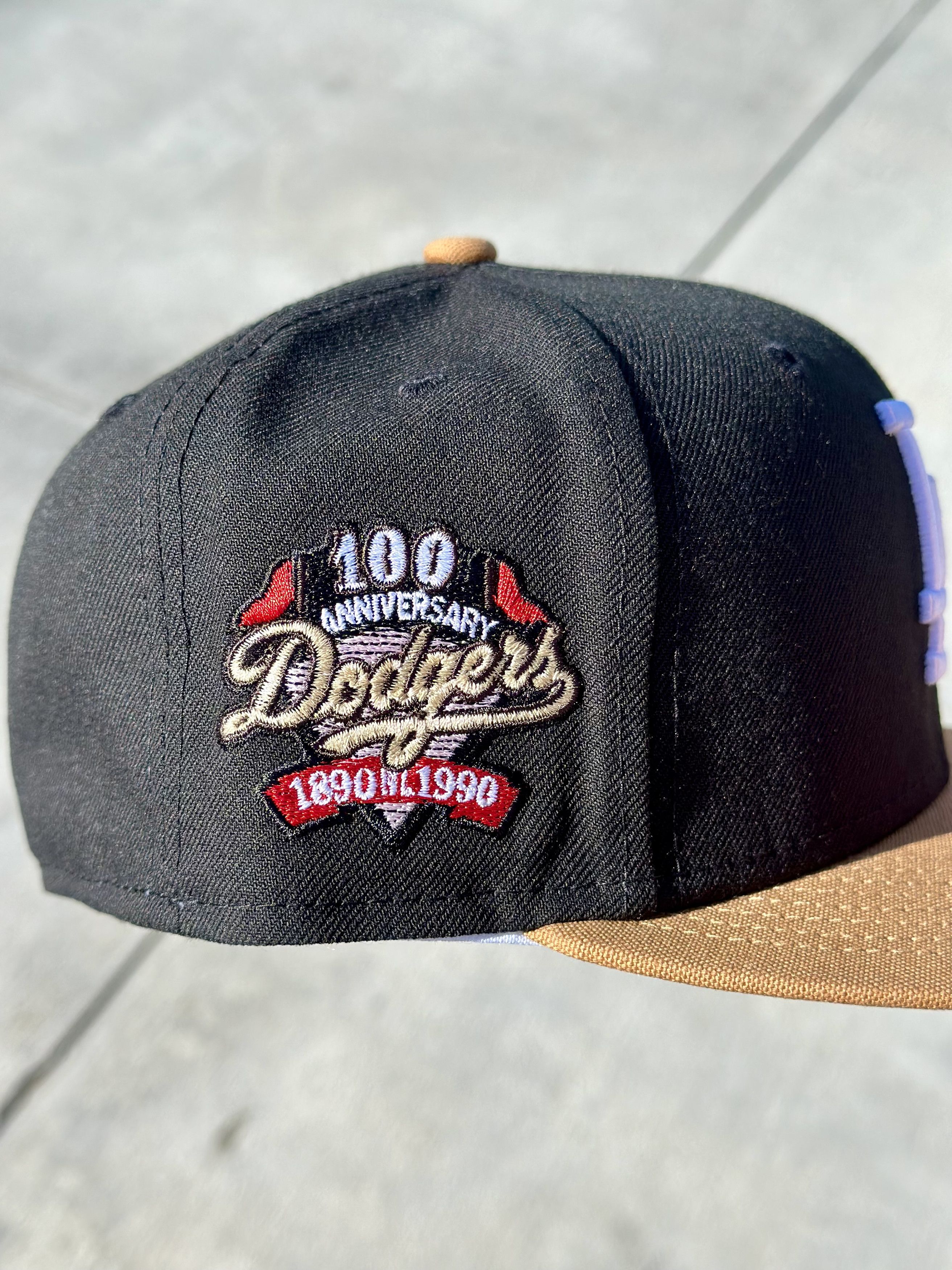 Hat Club 7 1/4 LA Dodgers 100th Anniversary Fitted Size ONE SIZE - 2 Thumbnail