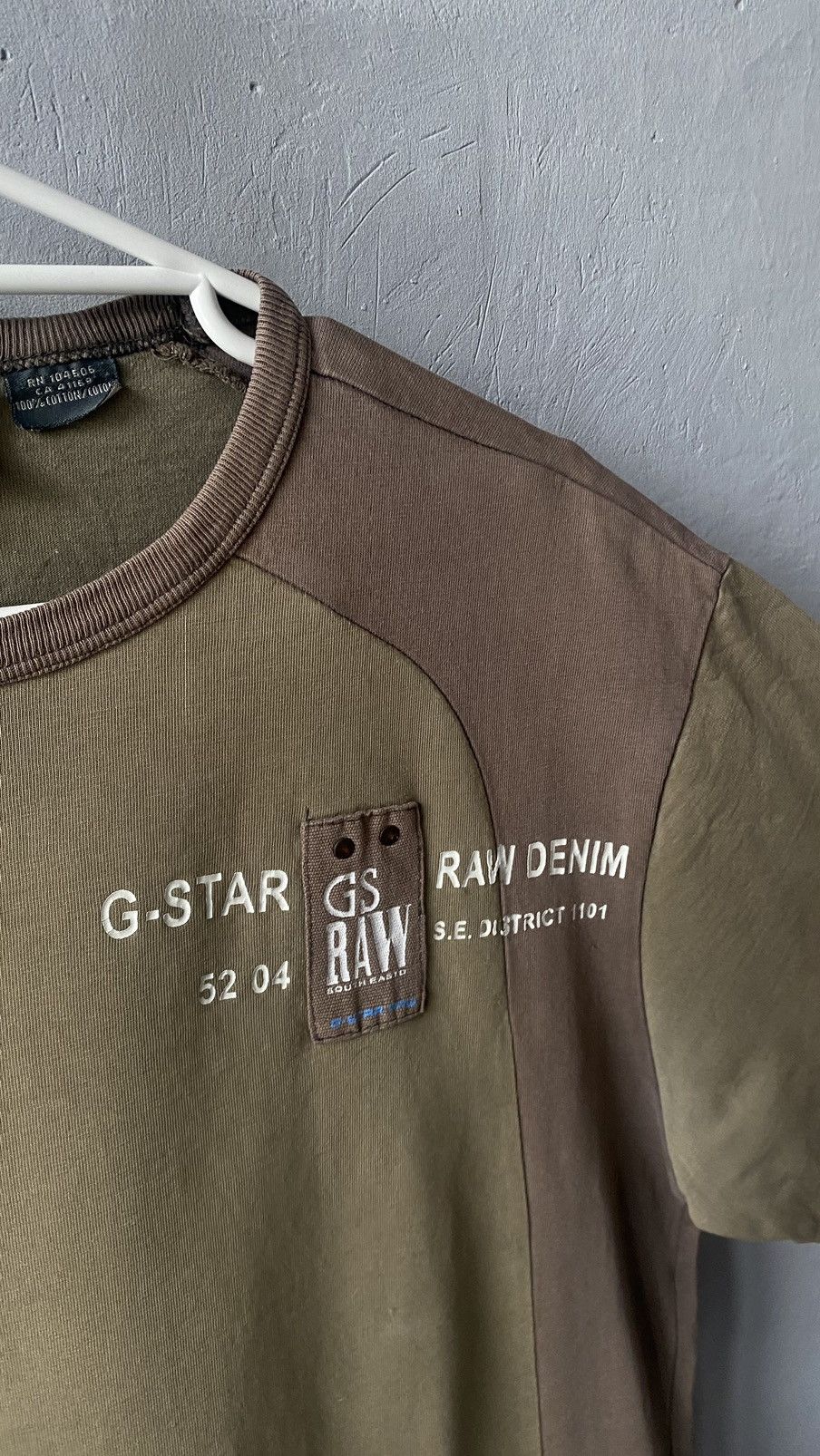 G-Star Vintage G star raw denim t-shirt Size US XL / EU 56 / 4 - 5 Thumbnail