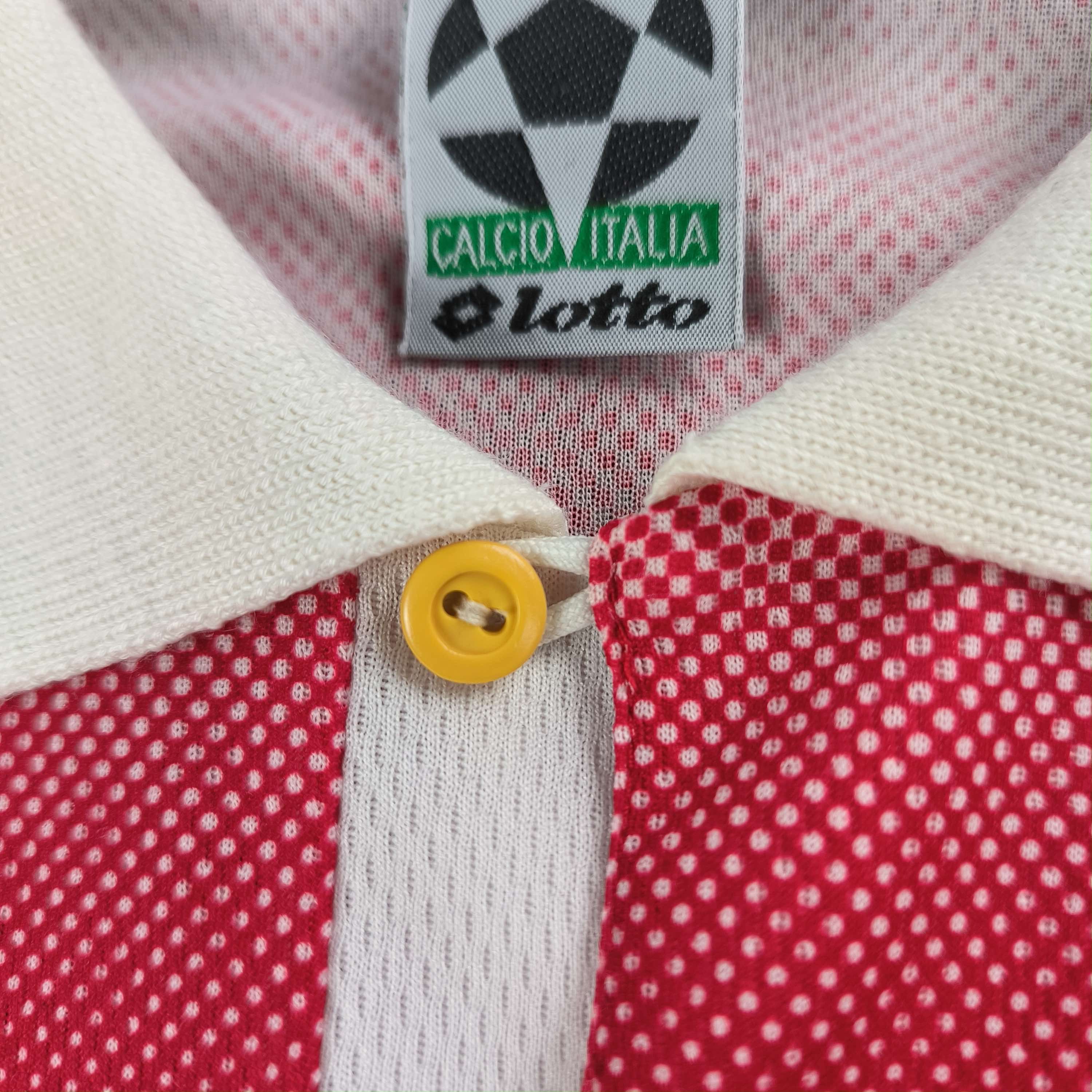 Lotto Sport Switzerland 1996-98 Lotto home football jersey shirt size L Size US L / EU 52-54 / 3 - 5 Thumbnail