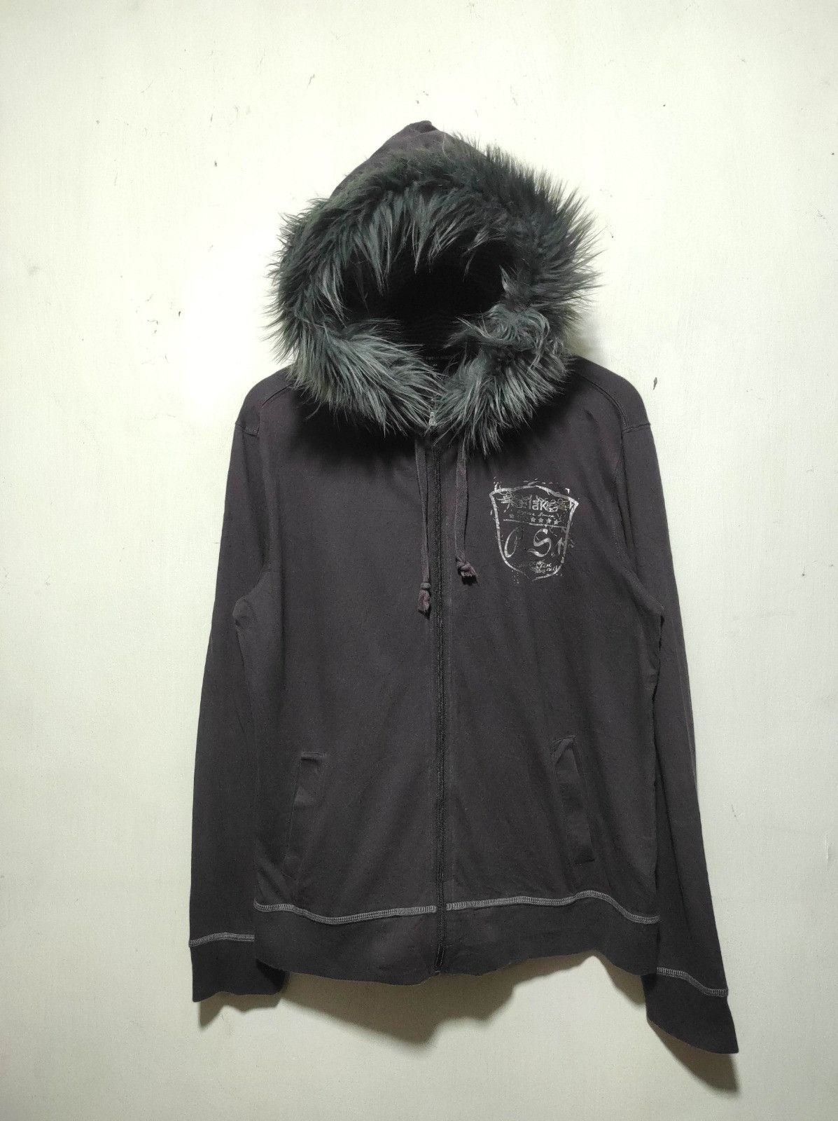 Hysteric Glamour Public Space 1 zipper fur hoodie LGB style Size US M / EU 48-50 / 2 - 3 Thumbnail