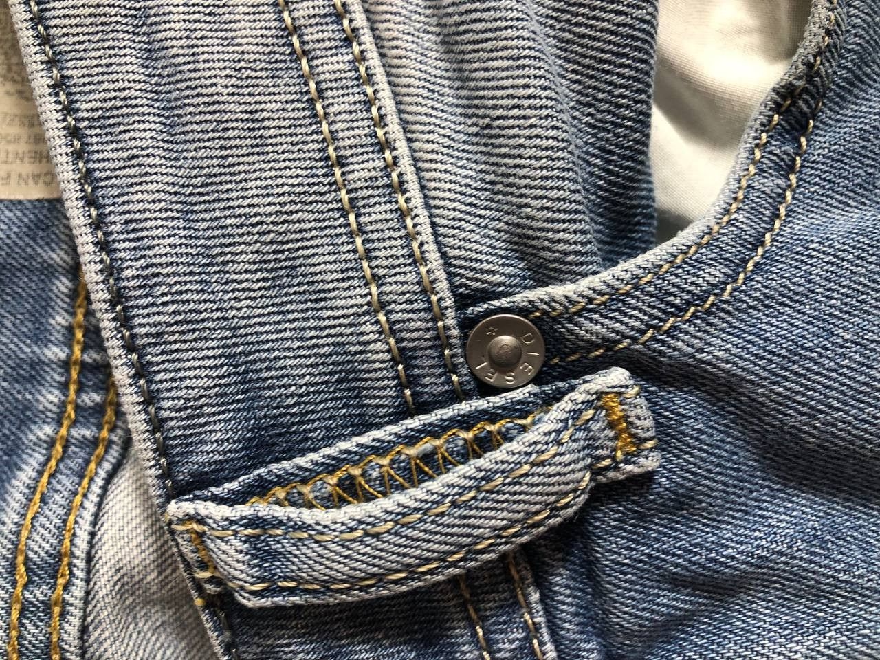 Diesel × Vintage Vintage Y2K Diesel Washed Distressed Denim Jeans Slim Size US 32 / EU 48 - 8 Thumbnail