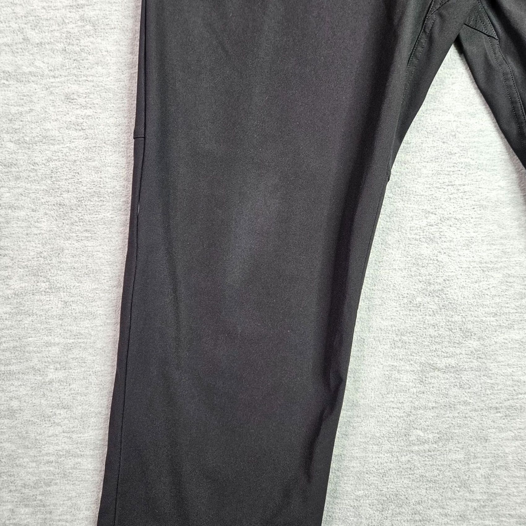 Lululemon lululemon Men's Pants Slim Black 34 Regular Inseam 30 Stretch Performance Casual Shirt? (Note: Structure applied) Size US 34 / EU 50 - 3 Thumbnail