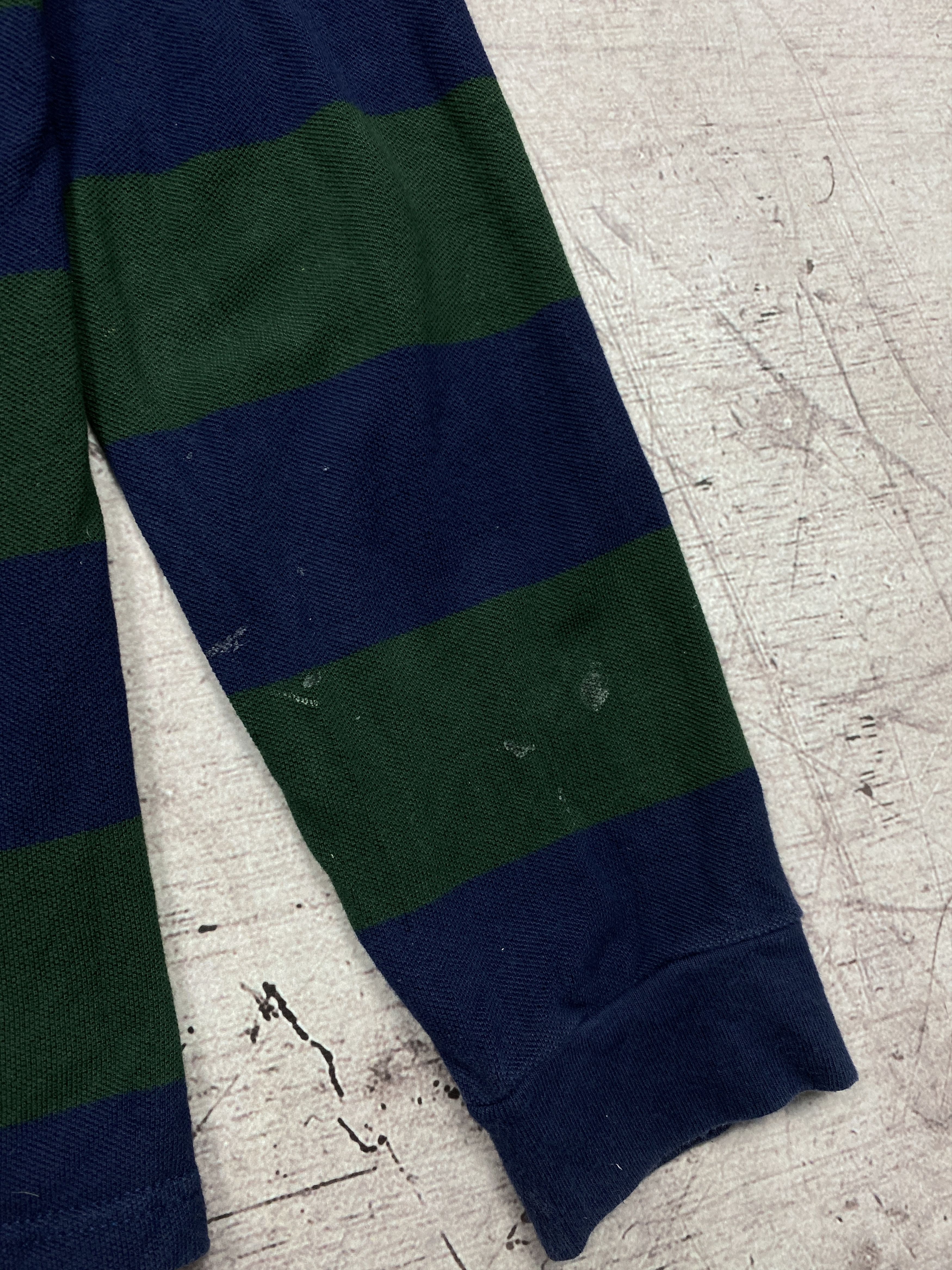 Polo Ralph Lauren × Ralph Lauren × Vintage Polo Ralph Lauren Vintage Rugby Long Sleeve Polo Shirt Size US M / EU 48-50 / 2 - 13 Thumbnail