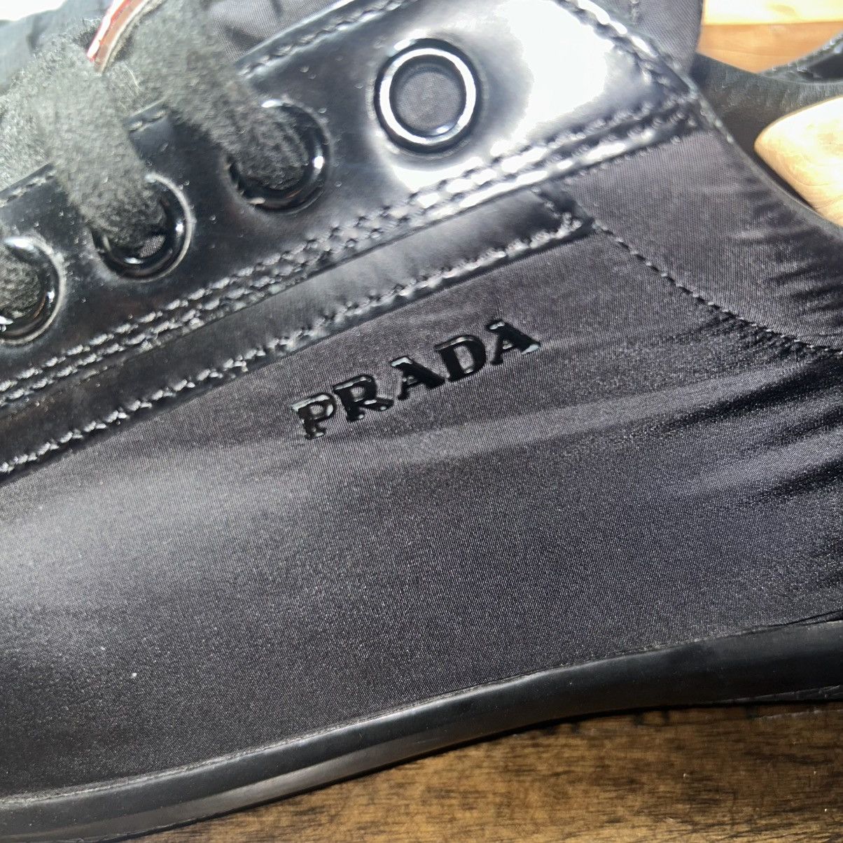 Prada Prada Saffiano Luxury Sneakers Size US 11 / EU 44 - 11 Thumbnail