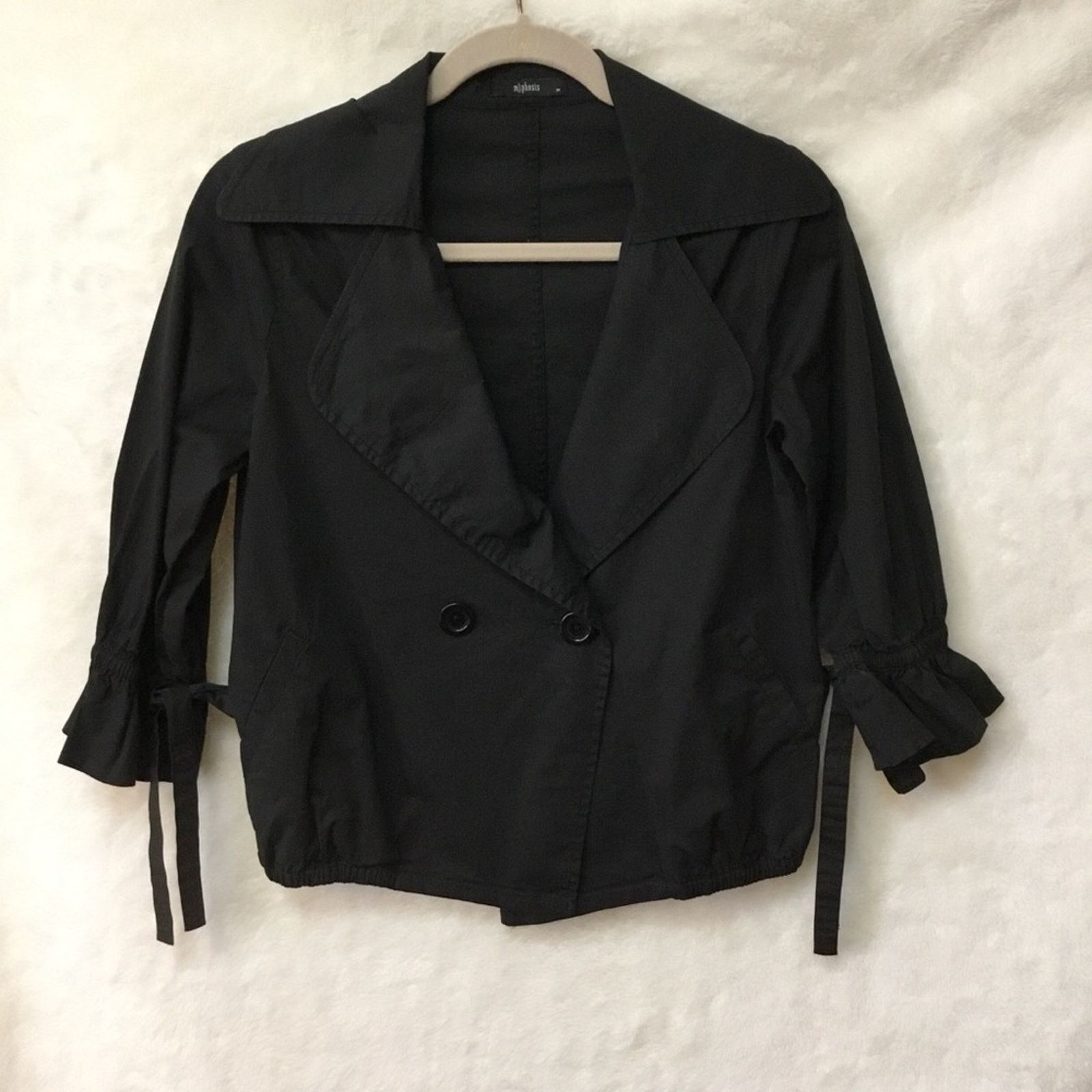 Other M)phosis Black Cotton Jacket Size M / US 6-8 / IT 42-44 - 2 Thumbnail