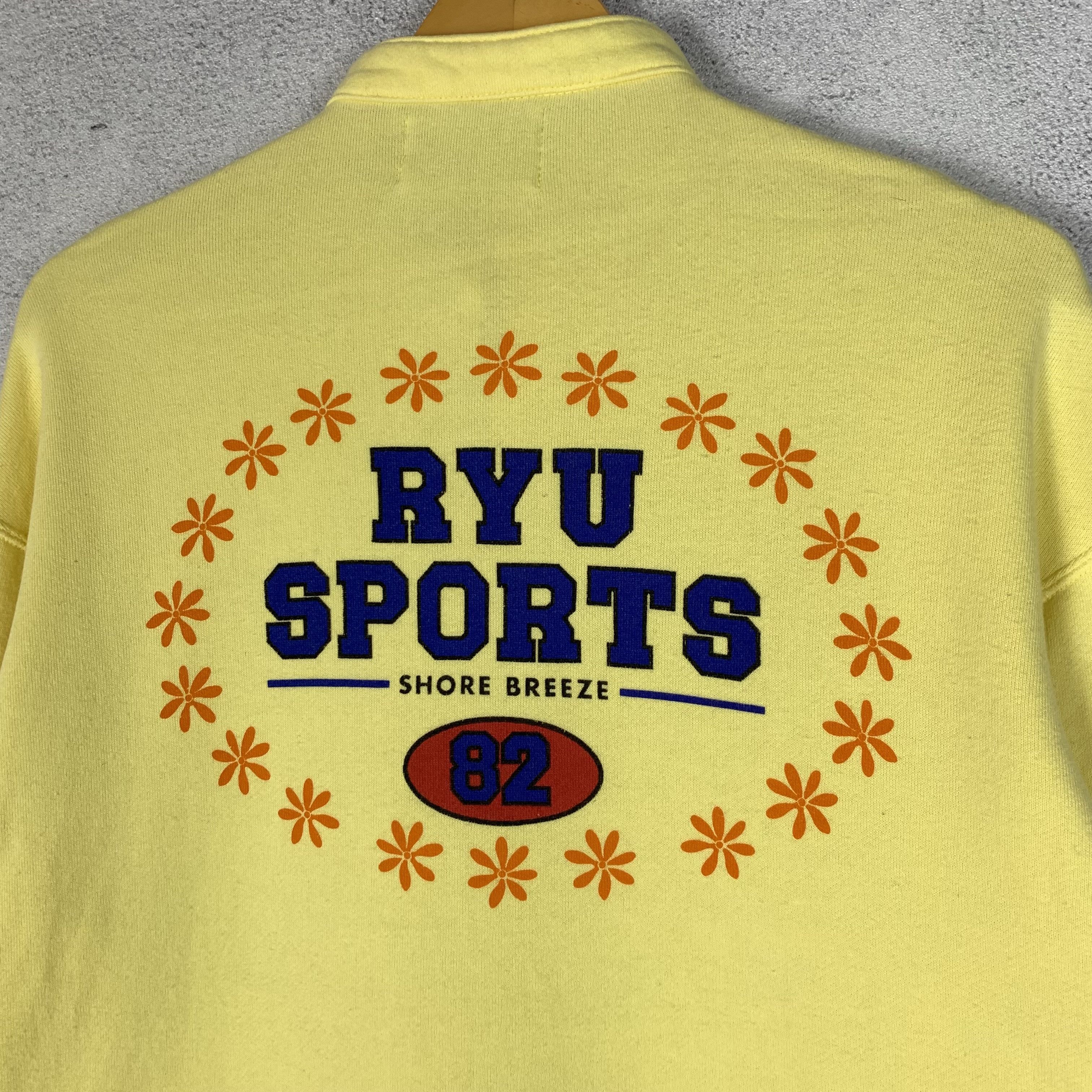 Vintage Vintage Ryu Sports Sweatshirt Crewneck Surfing Size US M / EU 48-50 / 2 - 3 Thumbnail