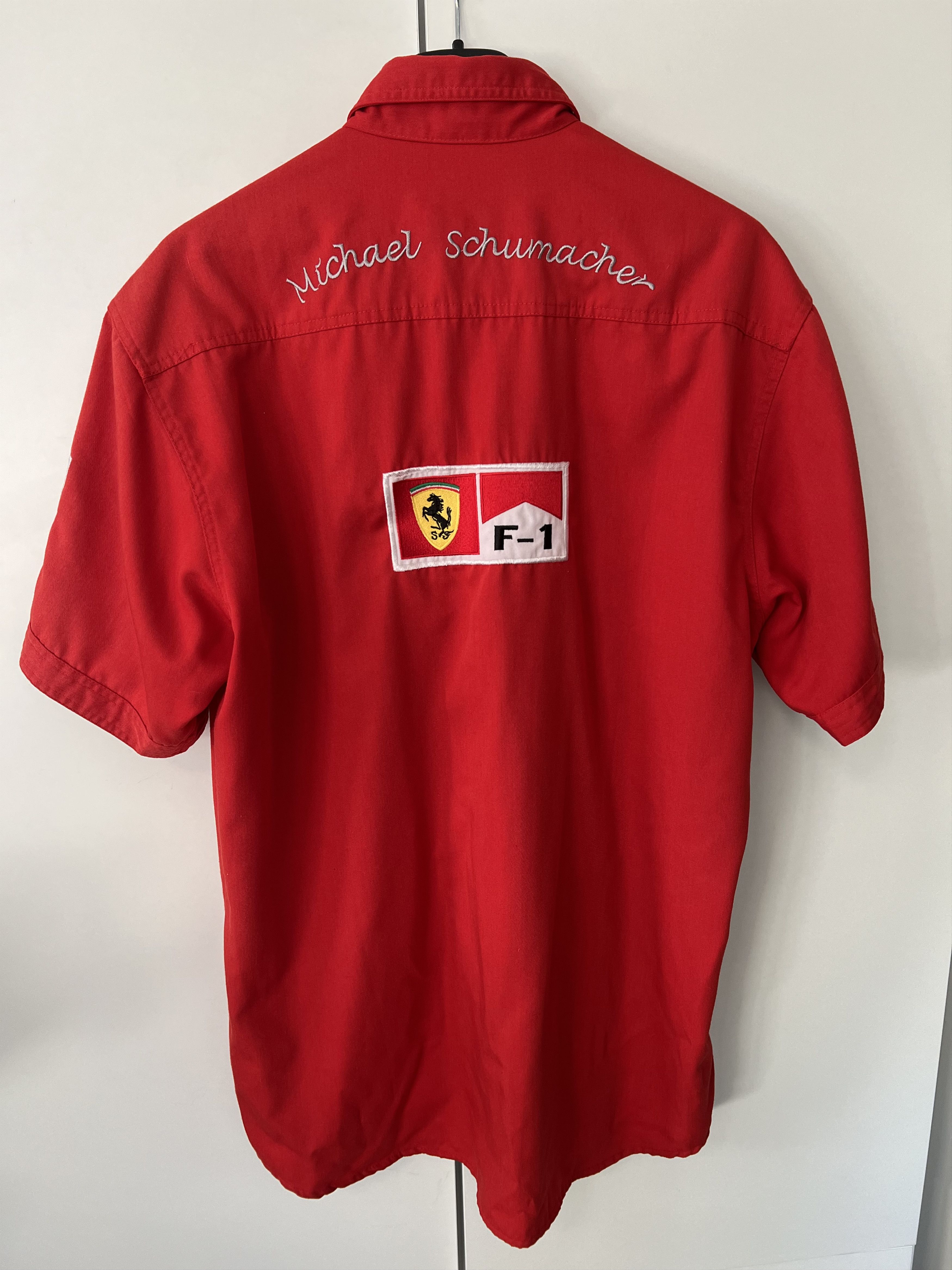 Ferrari Ferrari F1 Vodafone Schell Pocket Shirt Red Racing Size US XXL / EU 58 / 5 - 16 Thumbnail