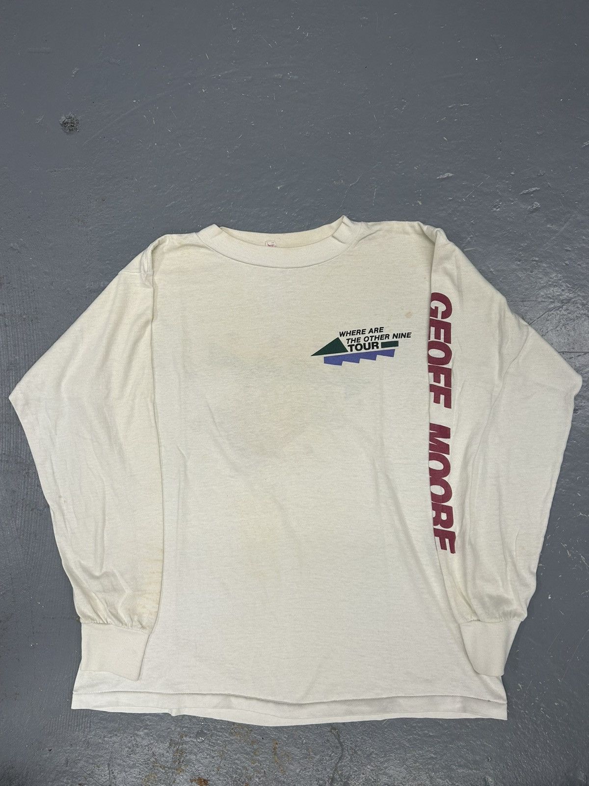 Band Tees Vintage Geoff Moore Where are the Other Nine Band Tee Shirt Size US M / EU 48-50 / 2 - 1 Thumbnail