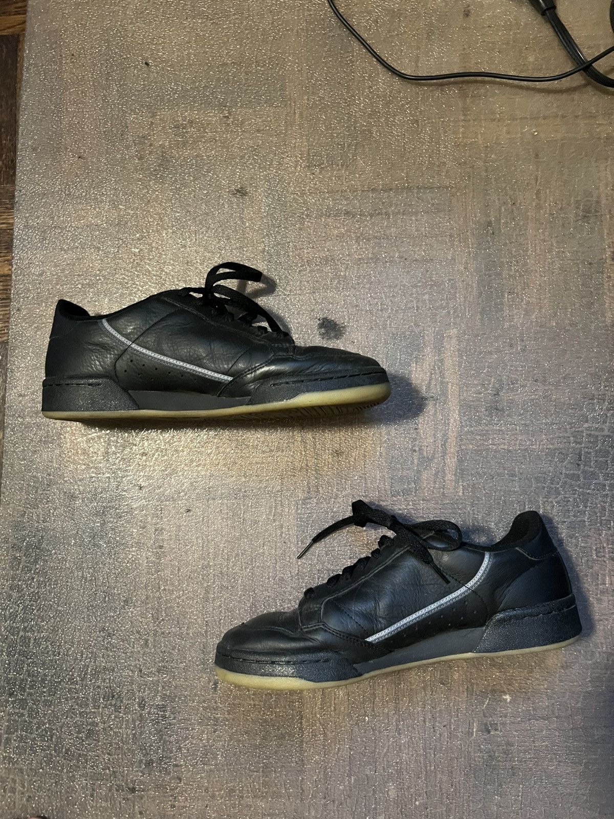 Adidas Adidas Continental 80s Black/Gum Size US 9 / EU 42 - 3 Thumbnail