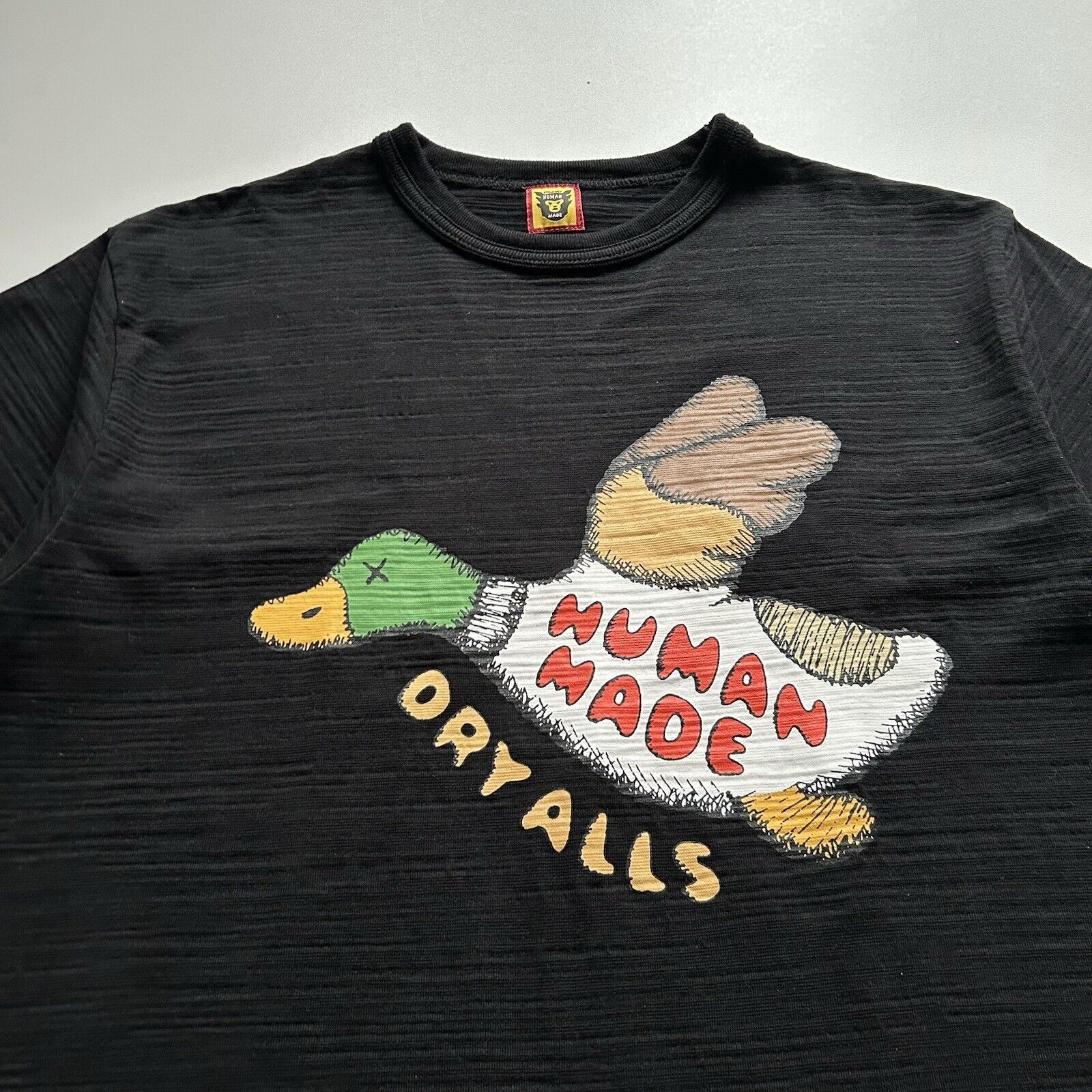 Human Made × Pharrell Human Made Kaws Dry Alls Graphic T Shirt Medium Black Rare Size US M / EU 48-50 / 2 - 2 Thumbnail