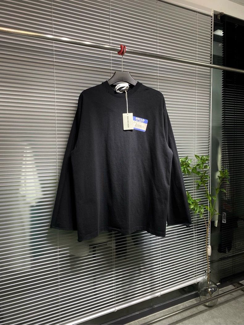 Balenciaga Balenciaga Demna signature violation long sleeves 2503-Next Size US M / EU 48-50 / 2 - 1 Thumbnail