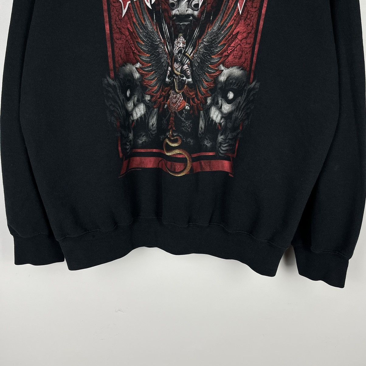 Band Tees Rare Morbid Angels Death Metal Rock Band Zip Hoodie 2003 Size US XL / EU 56 / 4 - 11 Thumbnail