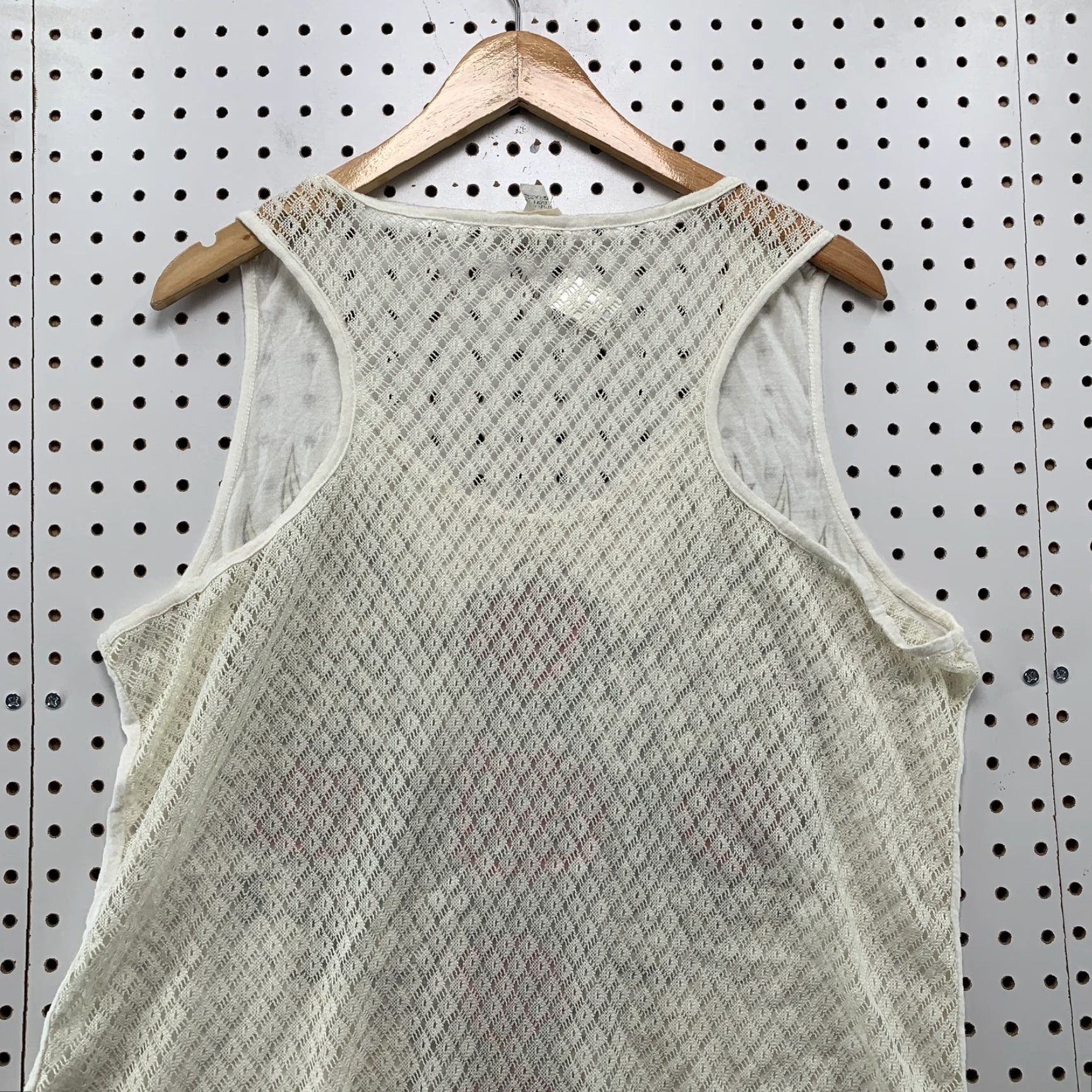 Affliction Xzavier Womens Tank Shirt L White - Casual Sleeveless Top, Regular Fit, Adult, White, - 90s/Affliction Style? Size L / US 10 / IT 46 - 8 Thumbnail
