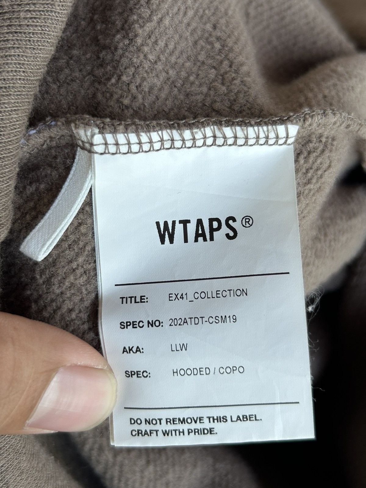 Wtaps Wtaps Long Lives streetwear hoodie Size US L / EU 52-54 / 3 - 7 Thumbnail