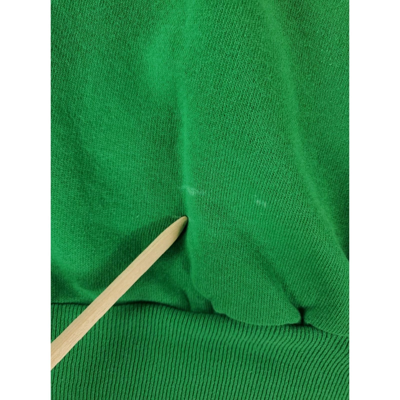 Jerzees VINTAGE Imo's Pizza VTG 90s Jerzees Sweatshirt Green Long Sleeve Mens XL Size US XL / EU 56 / 4 - 2 Thumbnail