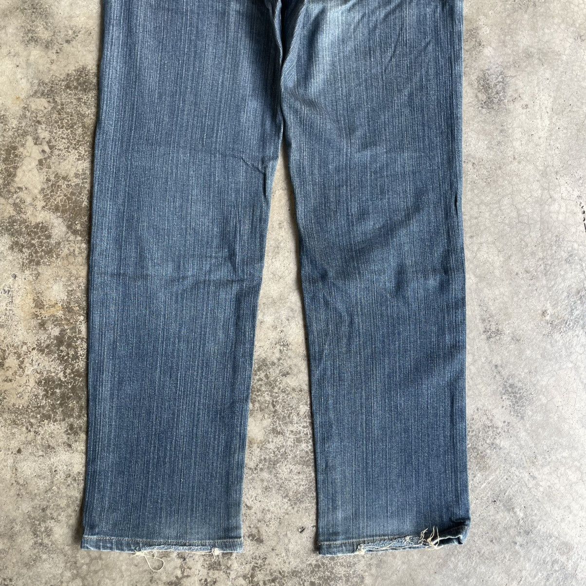Edwin 🔥Vintage Edwin 403 Stoned Washed Ripped Distress Soft Jeans Size US 29 - 6 Thumbnail