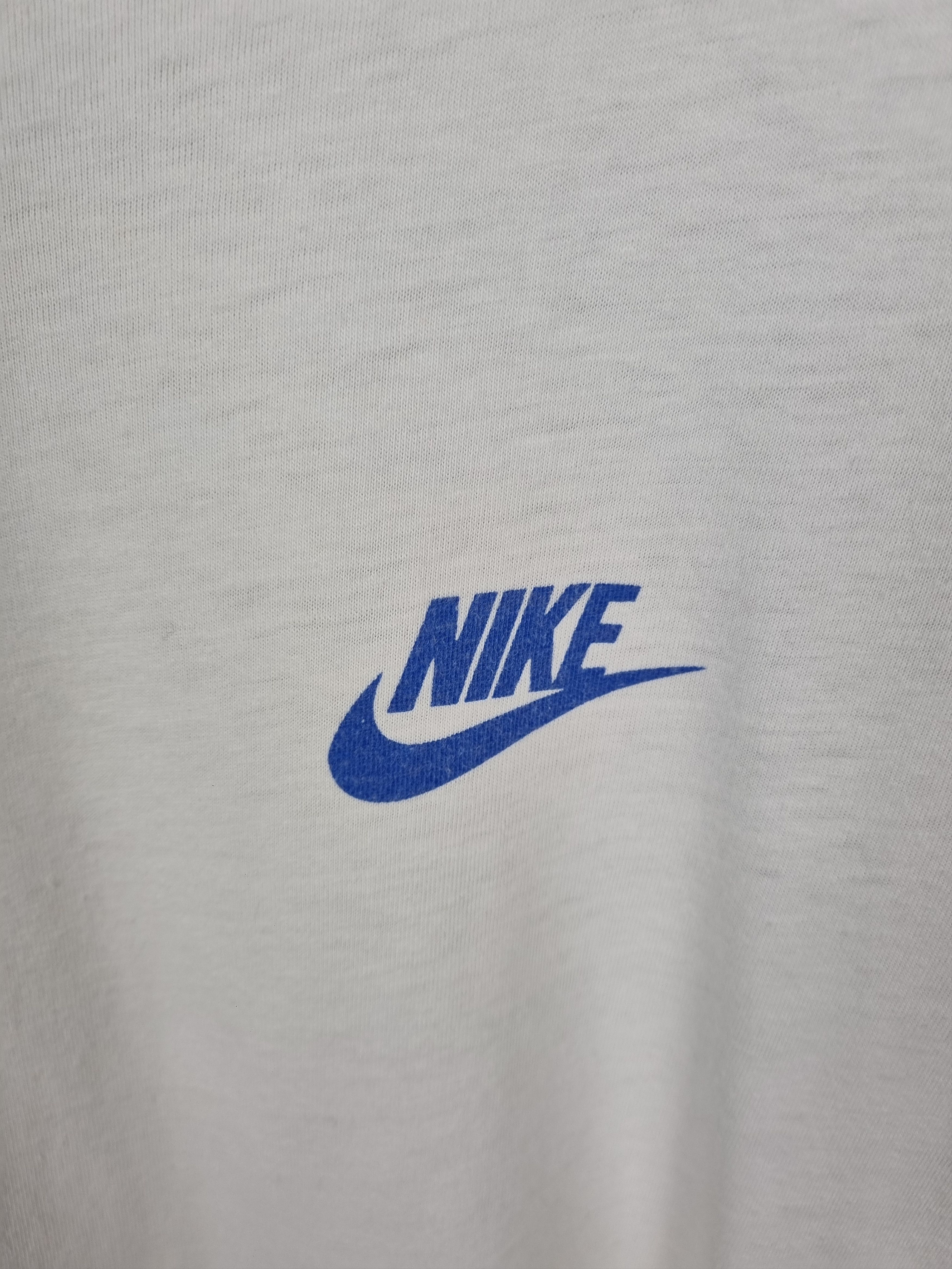 Vintage 🌈 90s Single Stitch Rainbow Nike Print Rare Tee Shirt Size S / US 4 / IT 40 - 5 Thumbnail