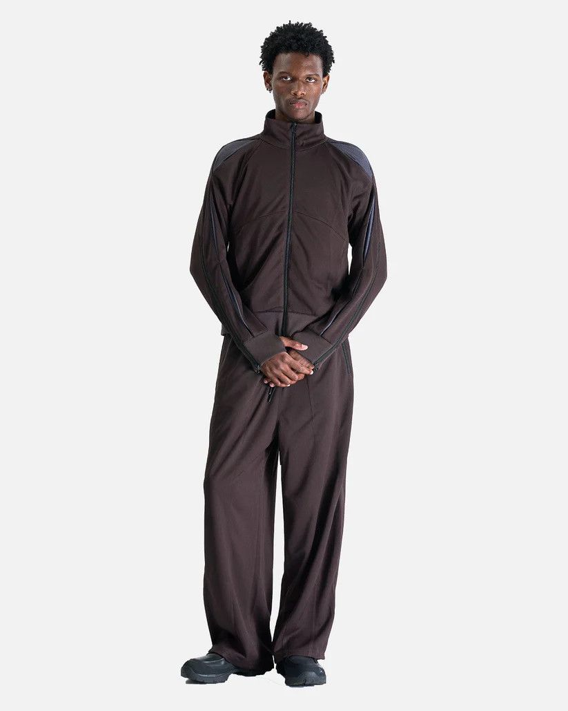 FFFPOSTALSERVICE o1s1v1r1oon0825 Enigma Track Bottoms in Brown/Dark Grey Size US 36 / EU 52 - 6 Thumbnail