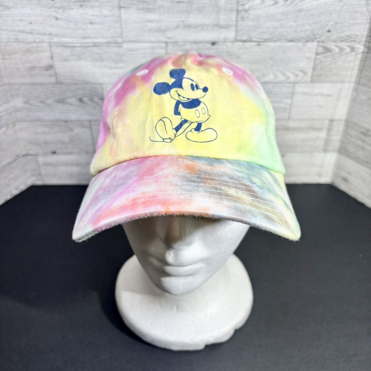 Disney Disney Parks Mickey Mouse Embroidered Pastel Tie Dye Hat Size ONE SIZE - 2 Thumbnail