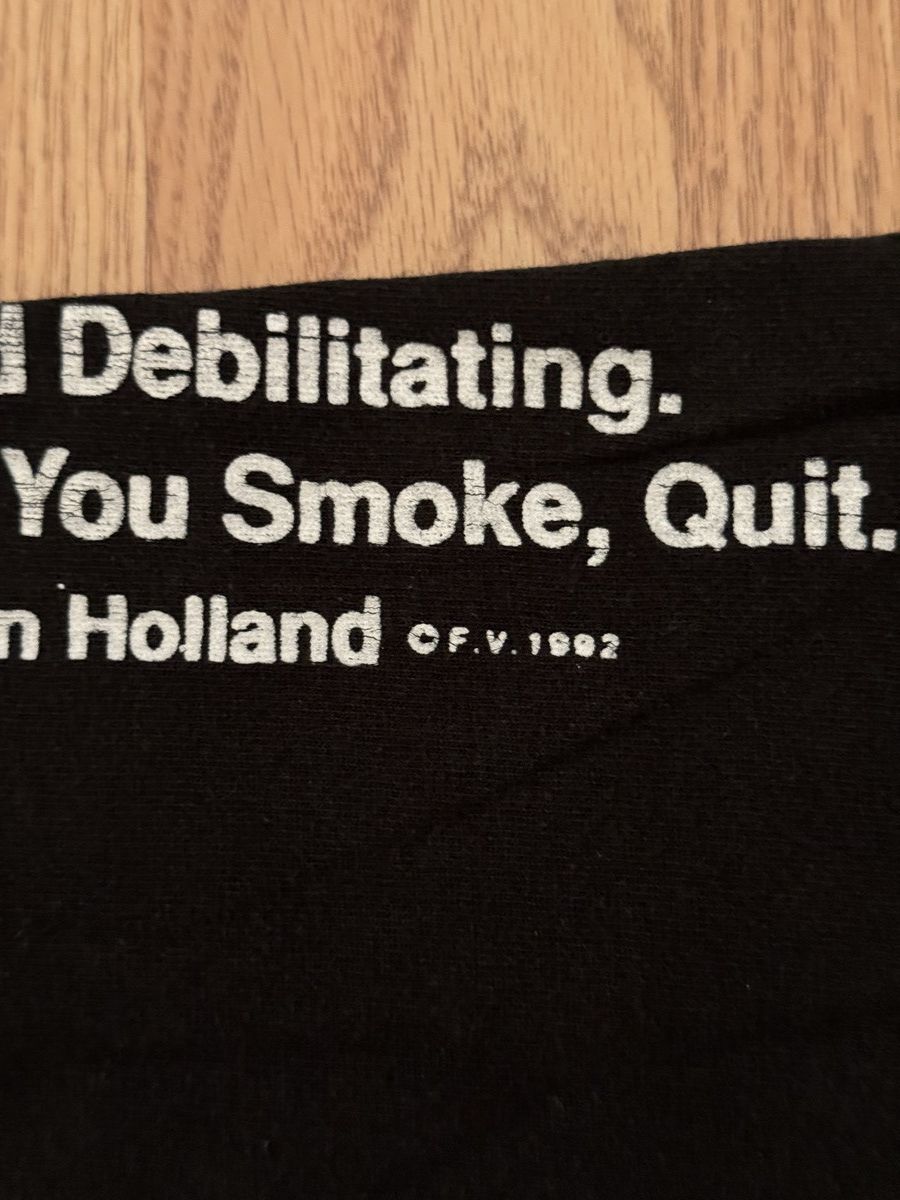 Vintage Vintage Death Cigarettes Tee Size US L / EU 52-54 / 3 - 11 Thumbnail