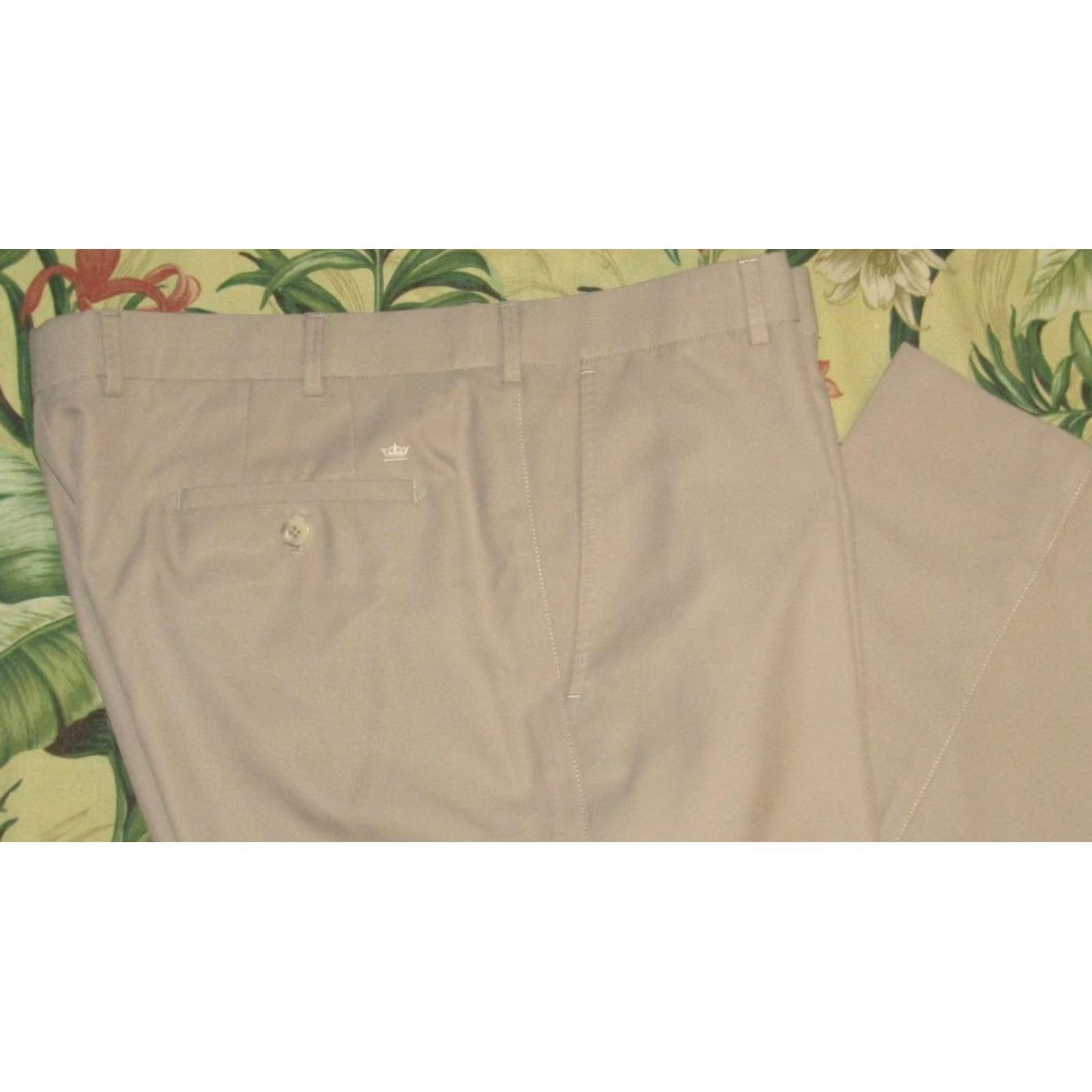 Peter Millar PETER MILLAR Khaki Performance Chino Pants 40 x 32 Size US 40 / EU 56 - 2 Thumbnail