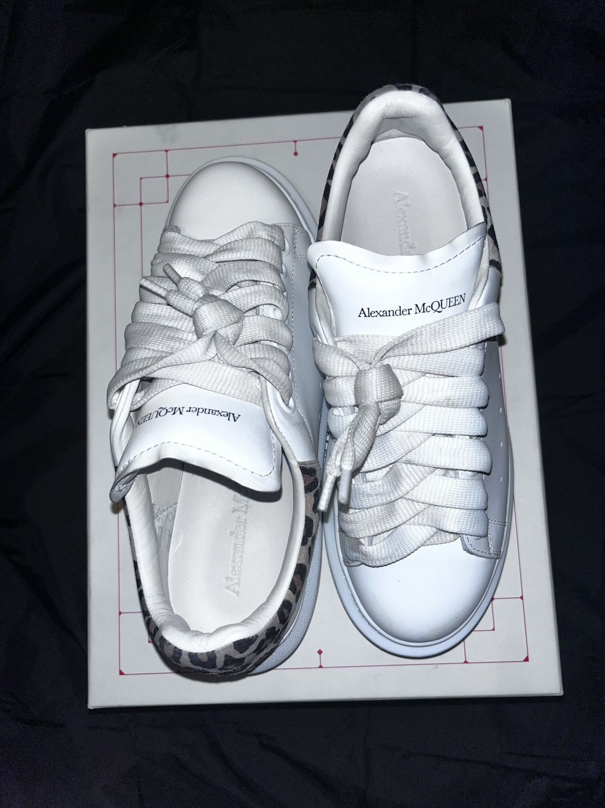 Alexander McQueen Alexander McQueen Leopard Size US 5.5 / IT 35.5 - 1 Thumbnail