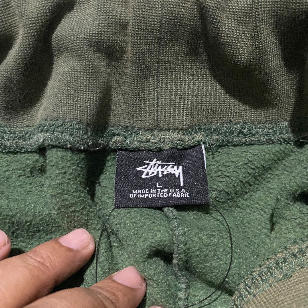 Stussy Stussy international designs green jogger longpant Size US 36 / EU 52 - 6 Thumbnail