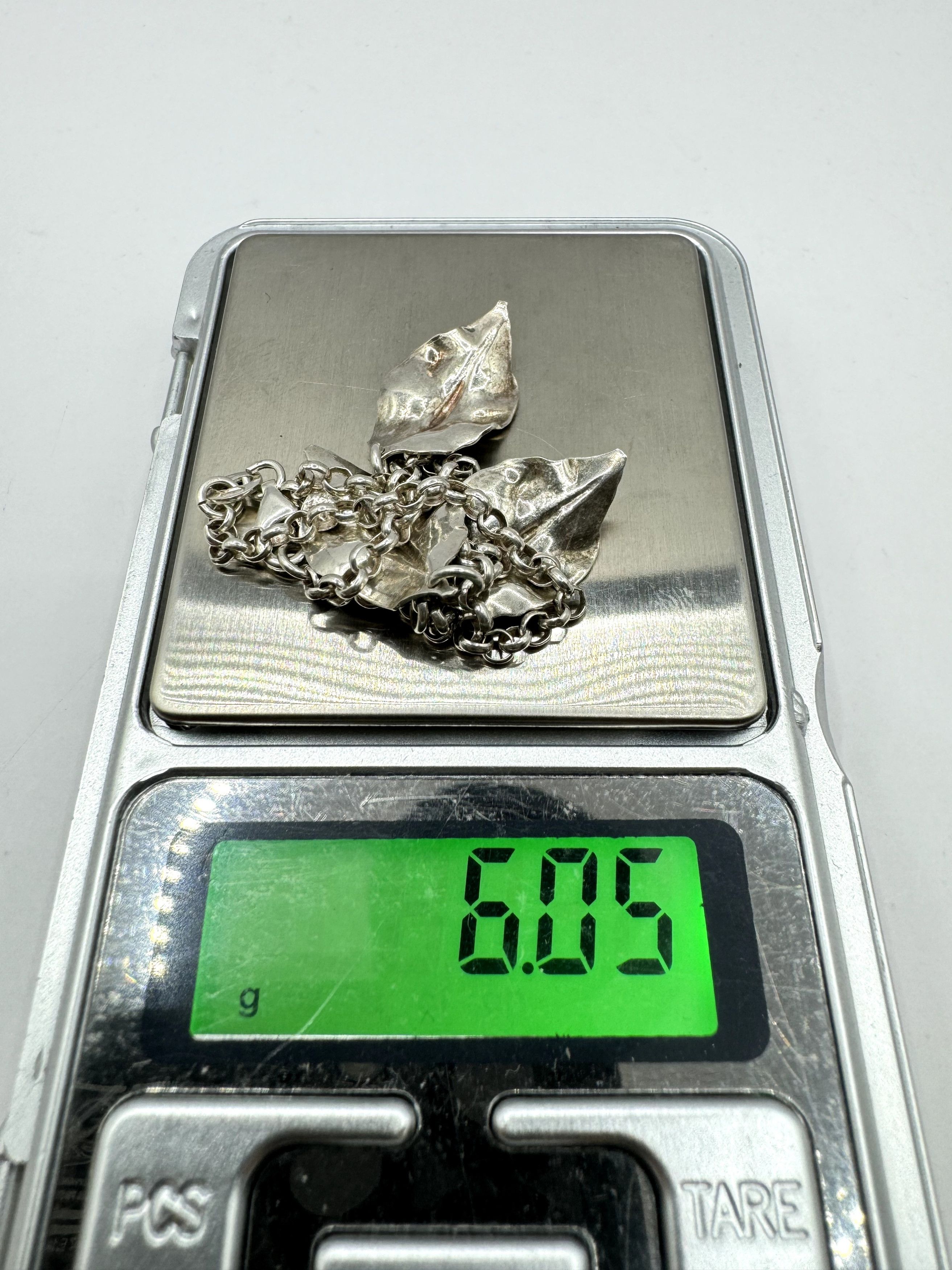 Vintage Vintage Bracelet Jewelry, 925 Sterling Silver,Handmade 6,05g Size ONE SIZE - 4 Thumbnail
