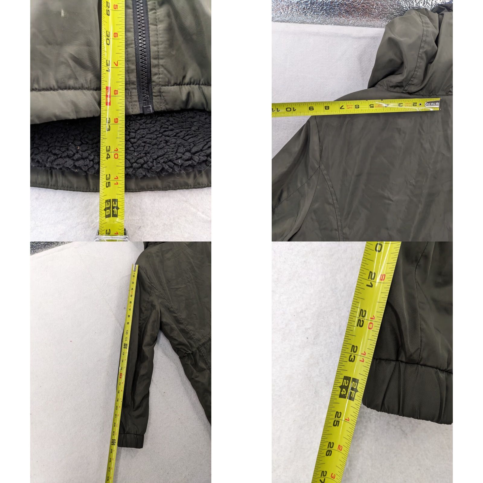 Lucky Brand Lucky Brand Coat Womens Small Green Winter Parka Long Fleece Lined Outerwear Size S / US 4 / IT 40 - 8 Thumbnail