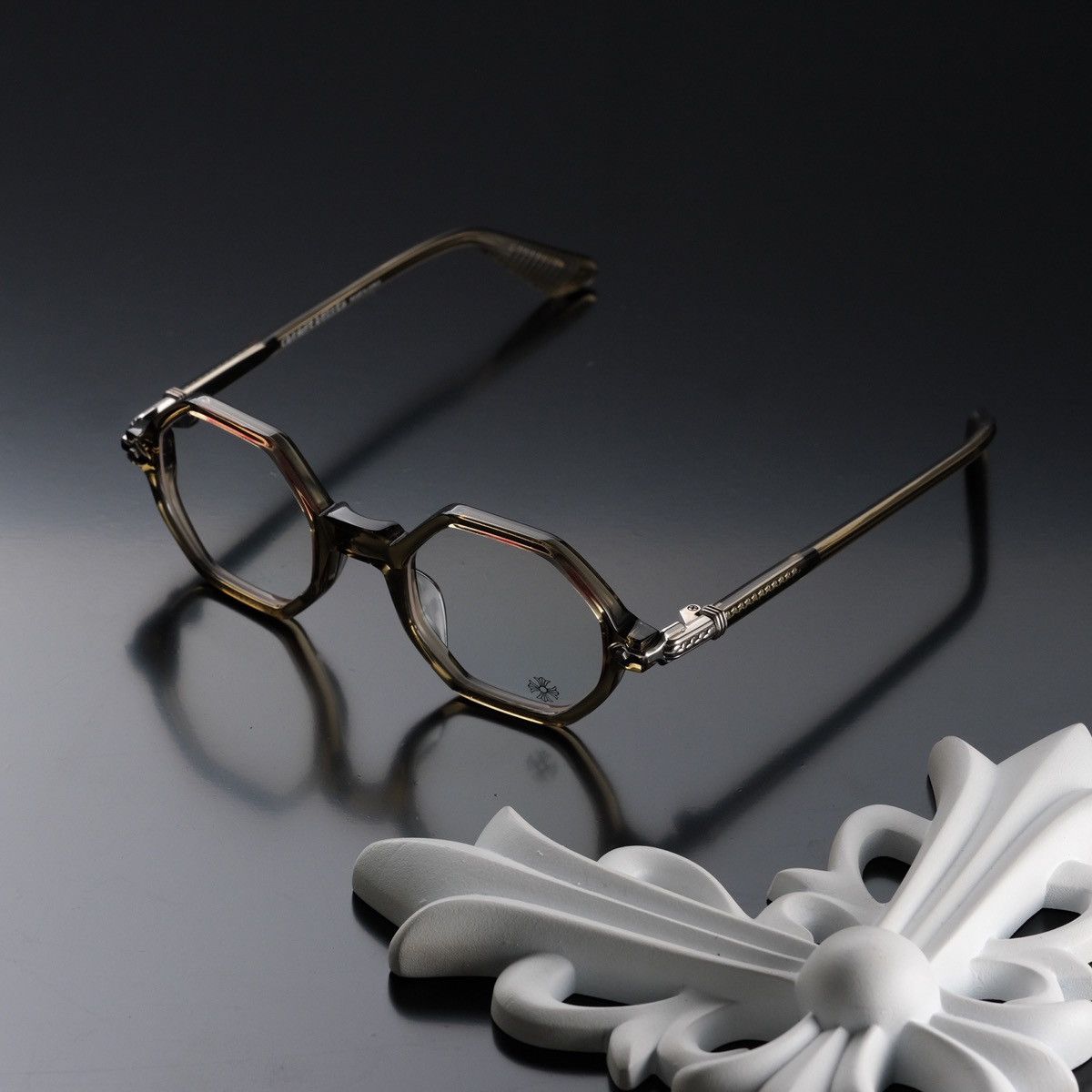 Chrome Hearts CHROME HEARTS CLITCO GLASSES Size ONE SIZE - 1 Thumbnail