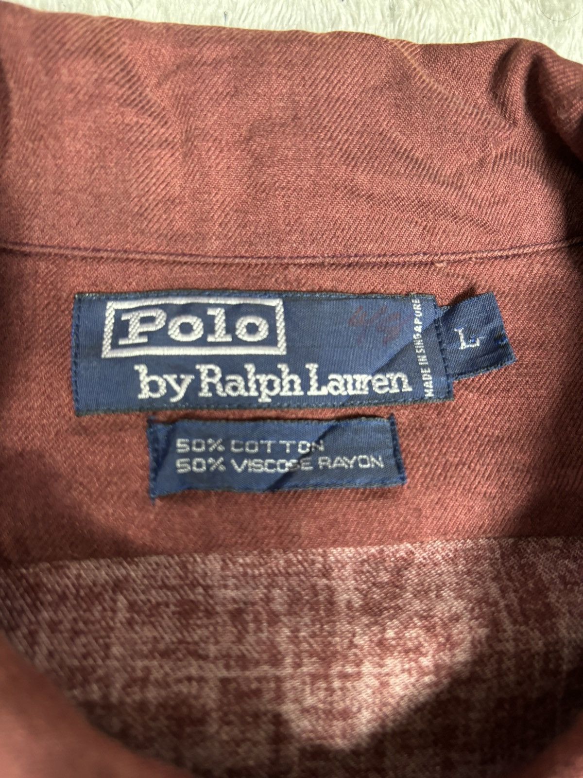 Polo Ralph Lauren Vintage Polo Ralph Lauren Size US L / EU 52-54 / 3 - 6 Thumbnail