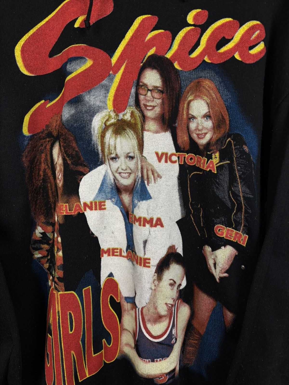 Band Tees 90s Spice Girls Rap Bootleg Band Hoodie Black Size L Size US L / EU 52-54 / 3 - 2 Thumbnail