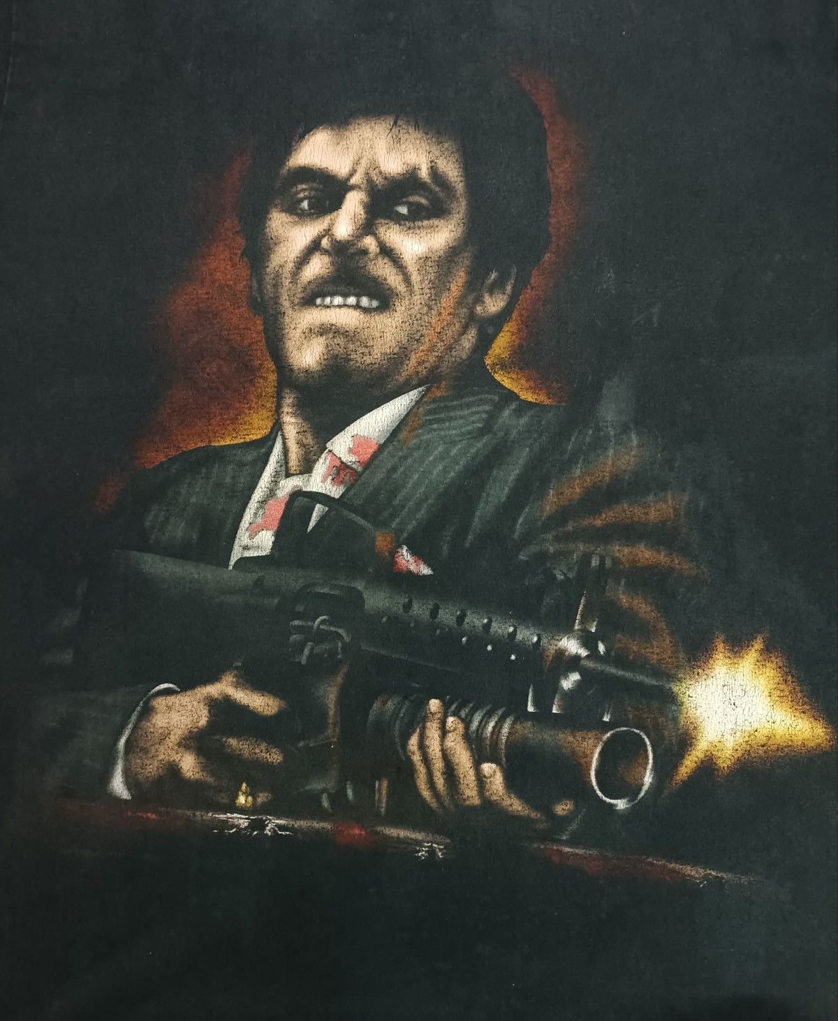 Vintage Scarface Movie Size US XXL / EU 58 / 5 - 5 Thumbnail