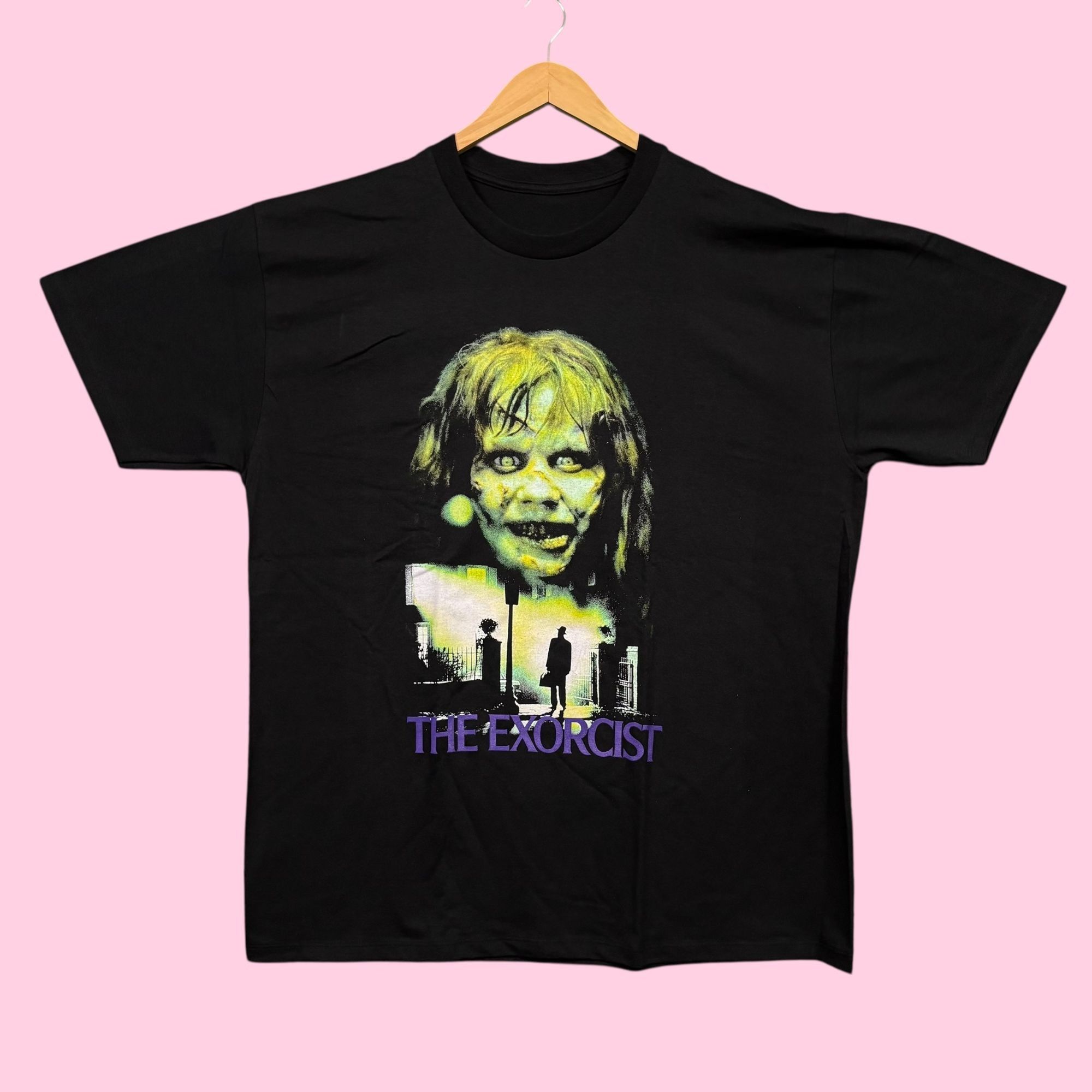 Universal Studios The Exorcist Possessed Regan Horror Movie Poster Tee XL Size US XL / EU 56 / 4 - 1 Thumbnail