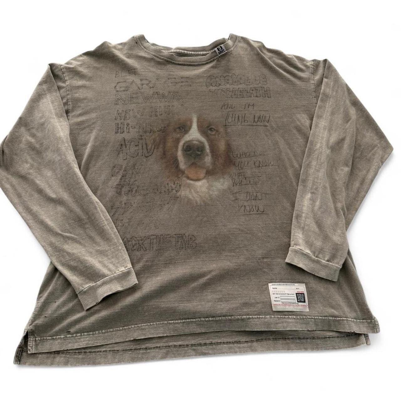 Maison MIHARA YASUHIRO Maison Mihara Yasuhiro Distressed Brown Longsleeve Size US XL / EU 56 / 4 - 1 Thumbnail