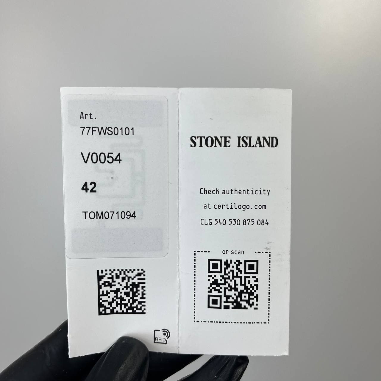 Stone Island Stone Island Sneakers 77FWS0101 V0054 Olive Green Gum EU 42 Size US 9 / EU 42 - 7 Thumbnail