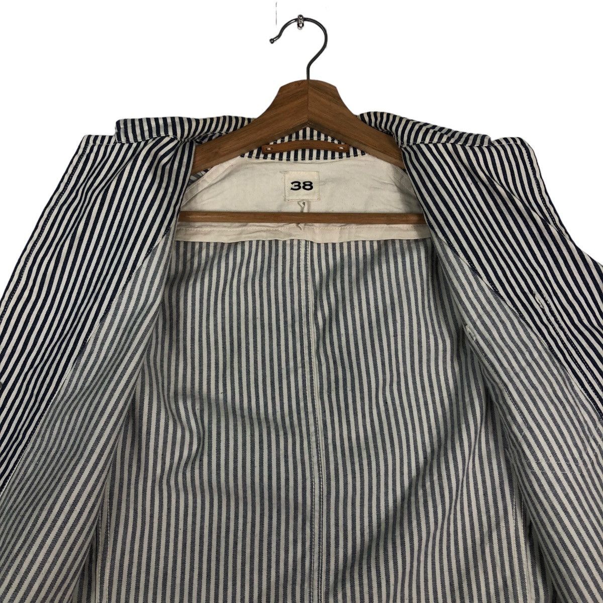 MasterPiece 🔥Union Made Hickory Chore Jacket Scye Masterpiece Japan Size US M / EU 48-50 / 2 - 12 Thumbnail