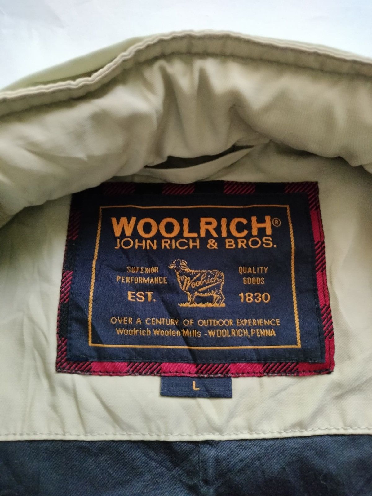Woolrich Woolen Mills Woolrich Woolen Mills utility rain deck jacket Size US L / EU 52-54 / 3 - 10 Thumbnail