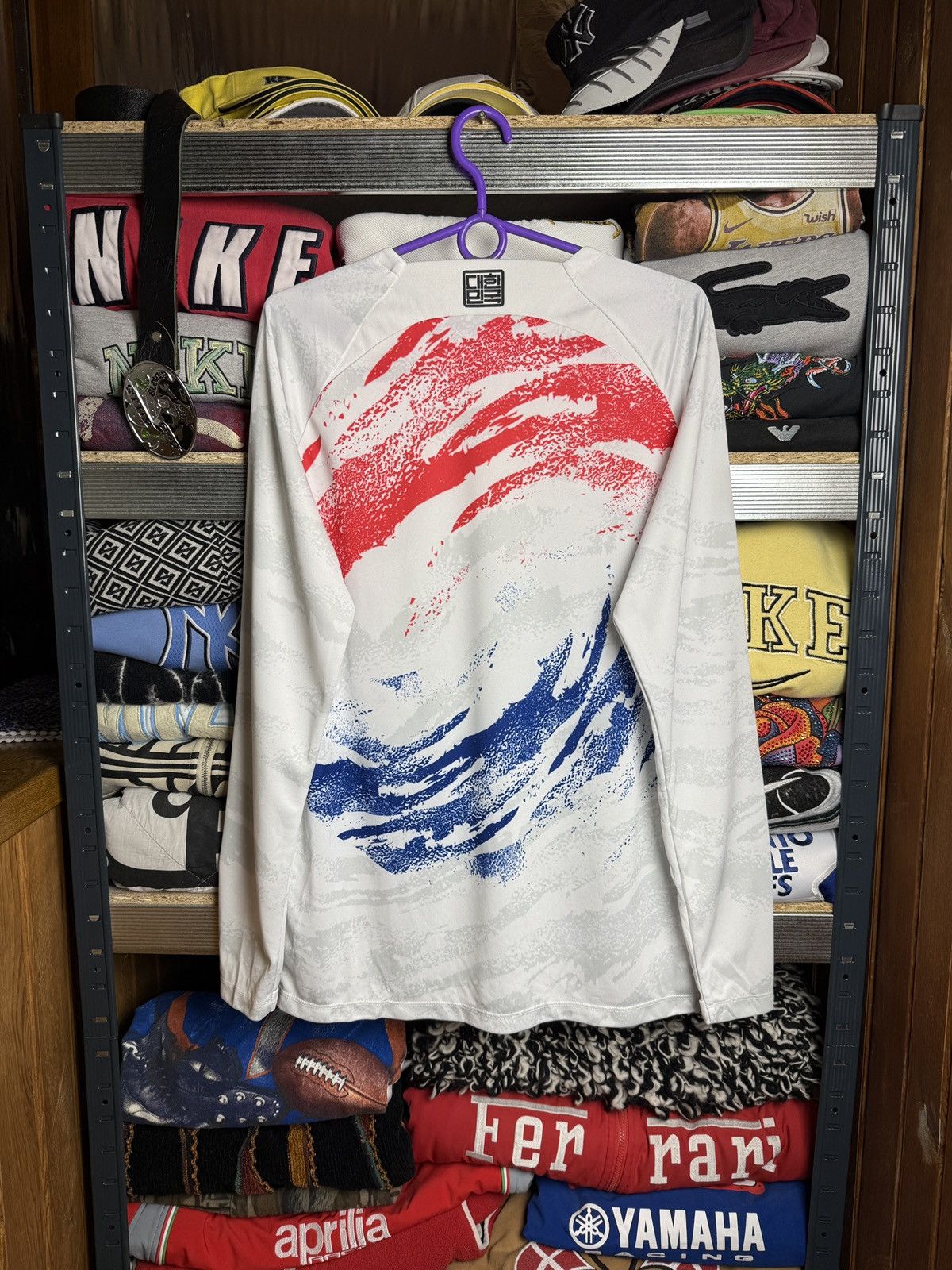 Nike Nike Korea Long Sleeve Size US XL / EU 56 / 4 - 2 Thumbnail