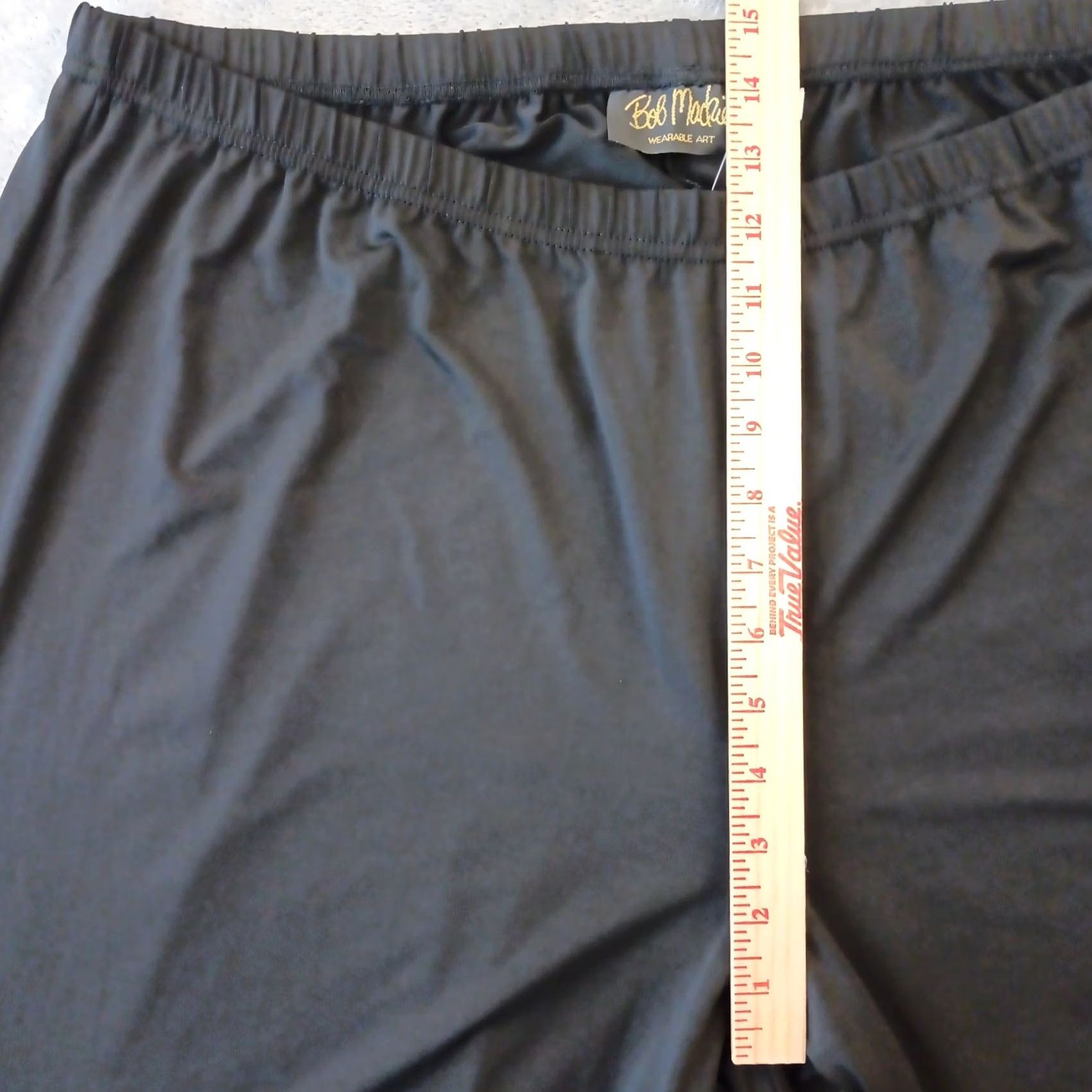 Bob Mackie Bob Mackie Pants Womens Plus Size 2XP Black Wide Leg Pull On Ankle 40x27.5 New Size 40" / US 18 - 4 Thumbnail