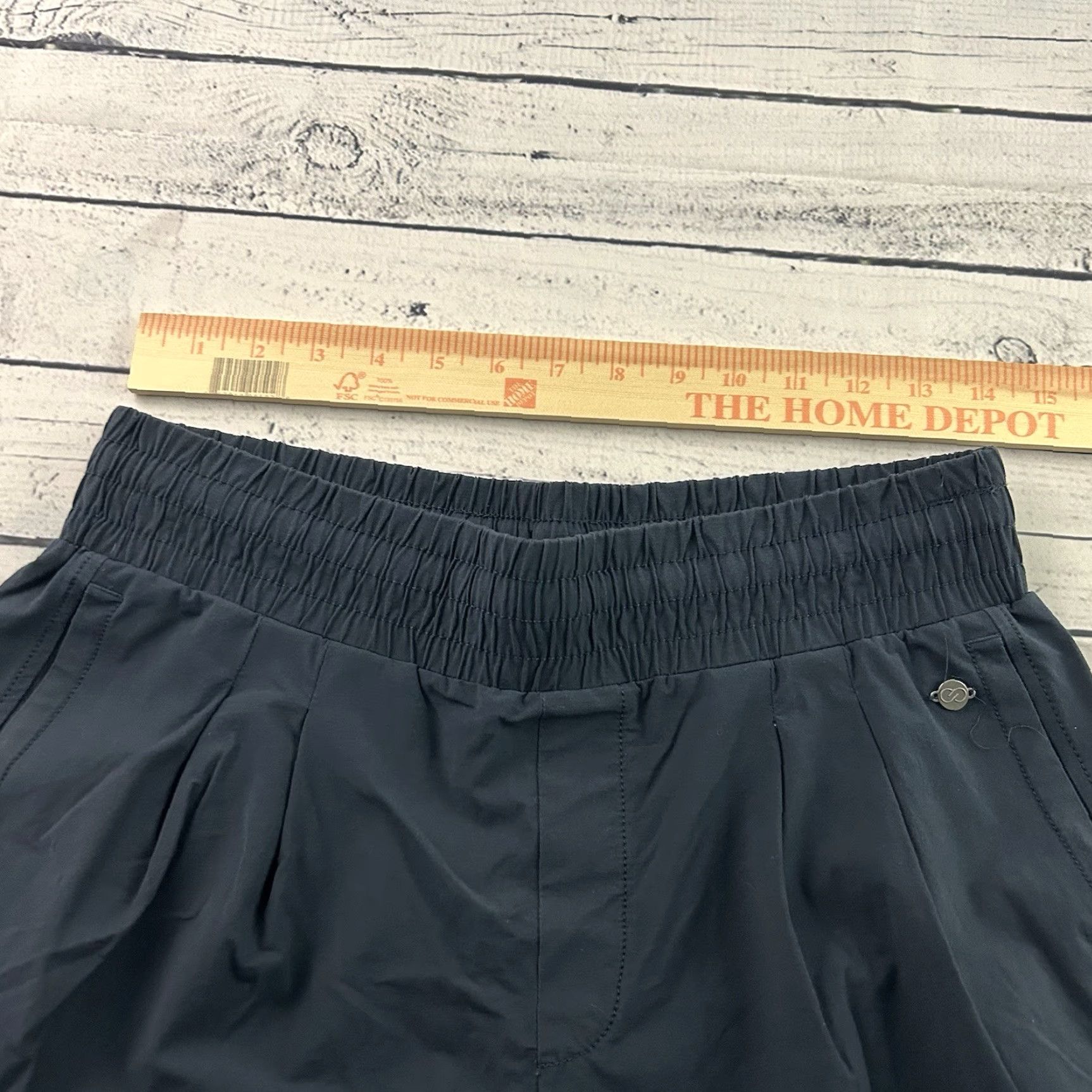 Vintage CALIA Carrie Underwood Athletic Shorts Women's M Blue Nylon Casual, Cotton Blend, Cardigan? Size 32" / US 10 / IT 46 - 4 Thumbnail
