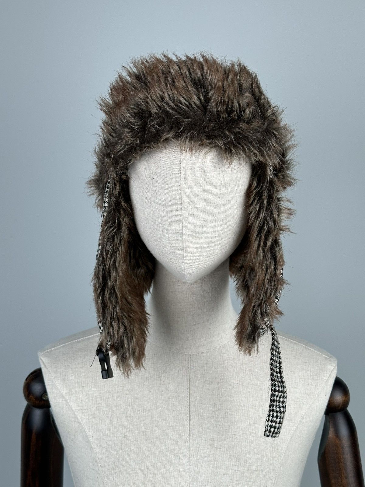 Other Vintage Y2k Ushanka Fur Foux Fuzzy Hat Streetwear Size ONE SIZE - 4 Thumbnail