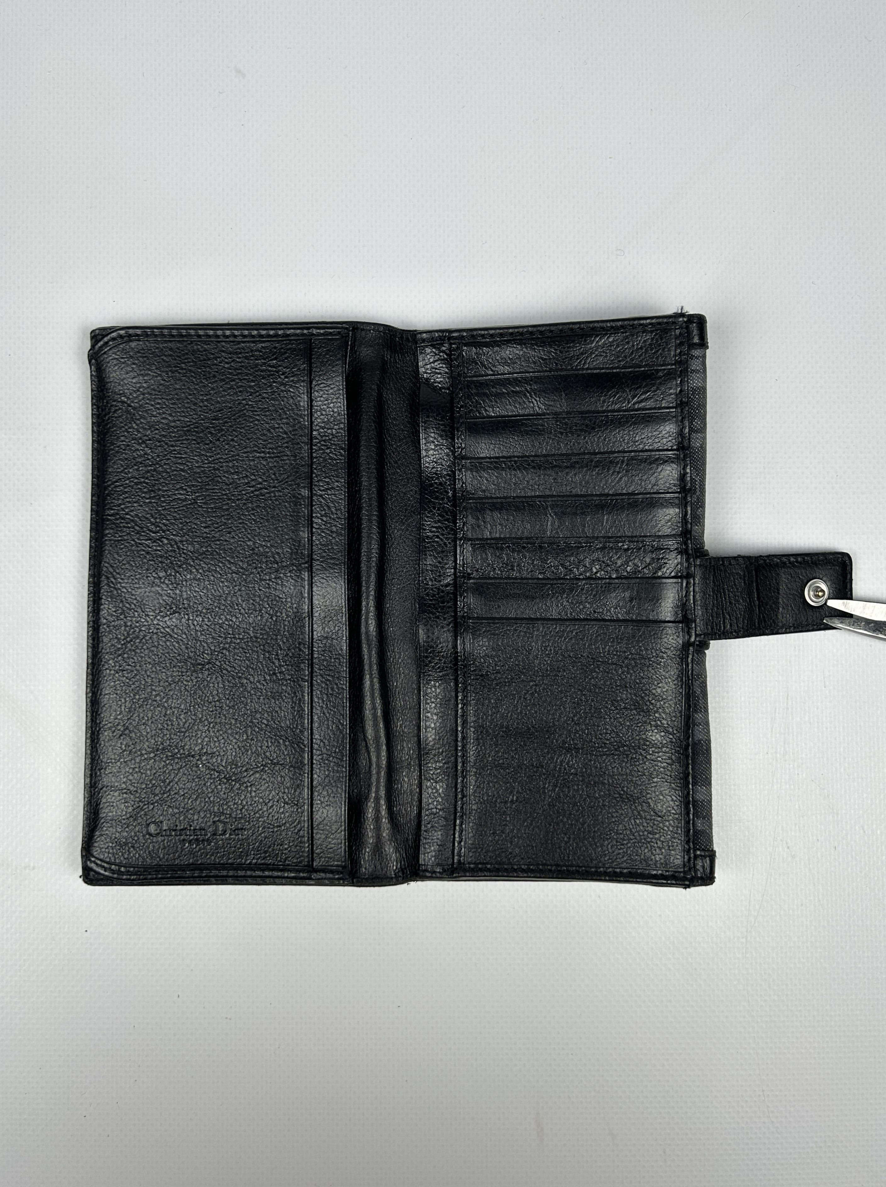 Dior Dior flight monogram canvas and leather long trifold wallet Size ONE SIZE - 16 Thumbnail
