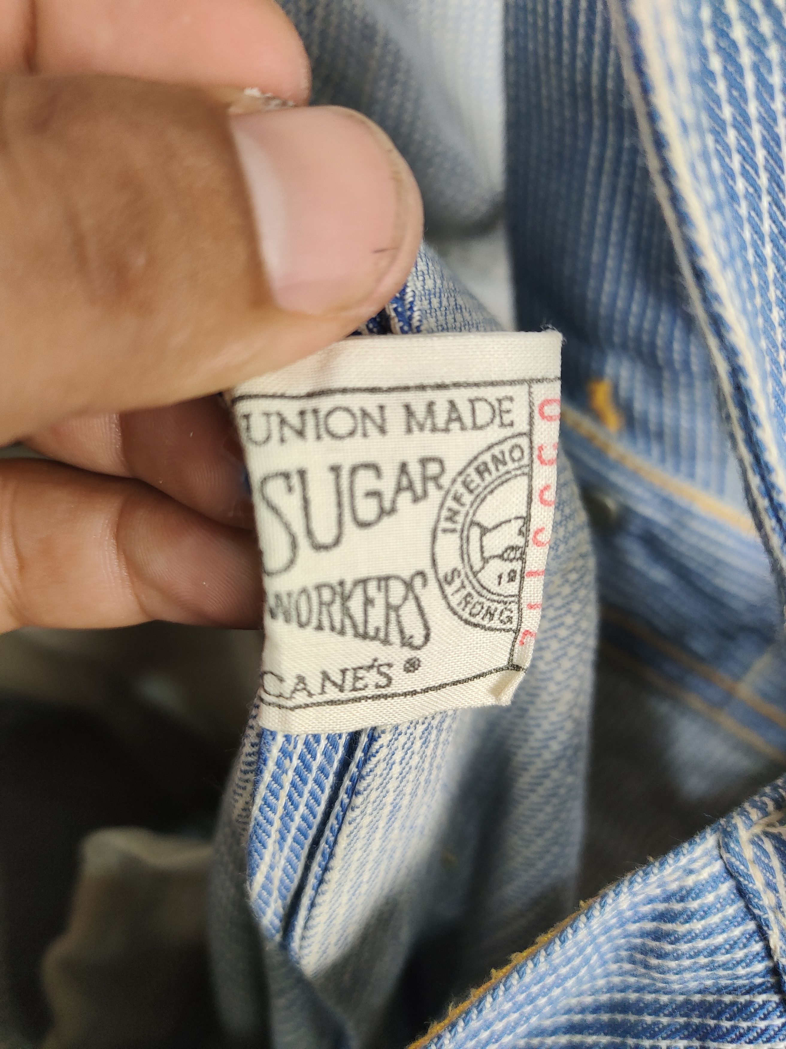 Sugar Cane Sugar Cane Hickory Overall Denim Size US 36 / EU 52 - 7 Thumbnail