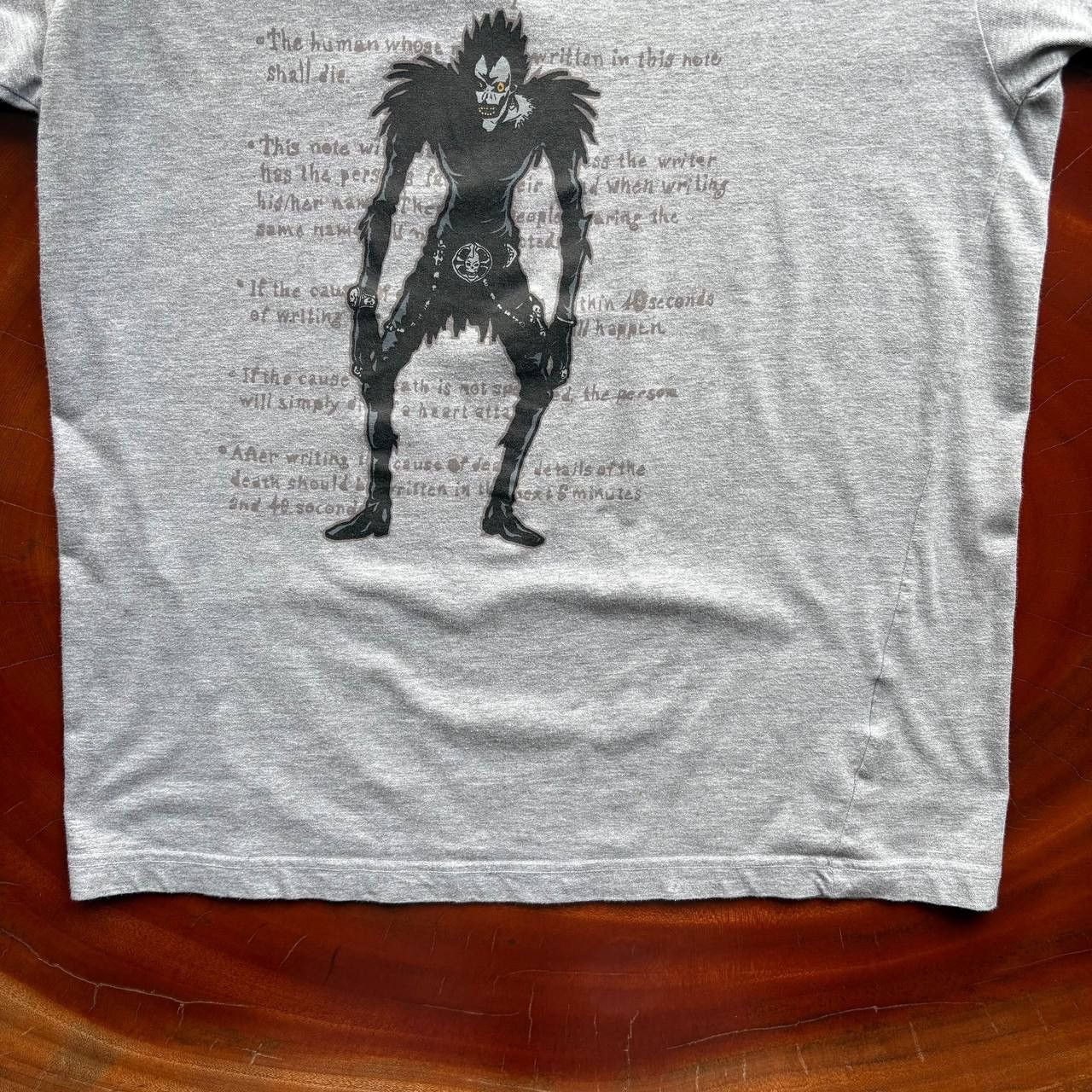 Anime Vintage 2000 Y2K Anime Death Note Ryuk Tee 💀 Size US L / EU 52-54 / 3 - 4 Thumbnail