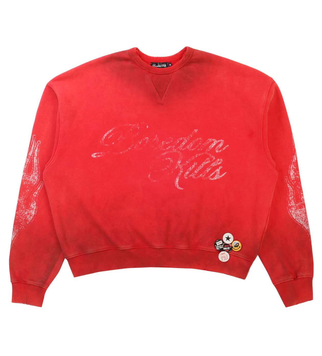 Other Boredom Kills Signature Crewneck Red Size US L / EU 52-54 / 3 - 1 Thumbnail