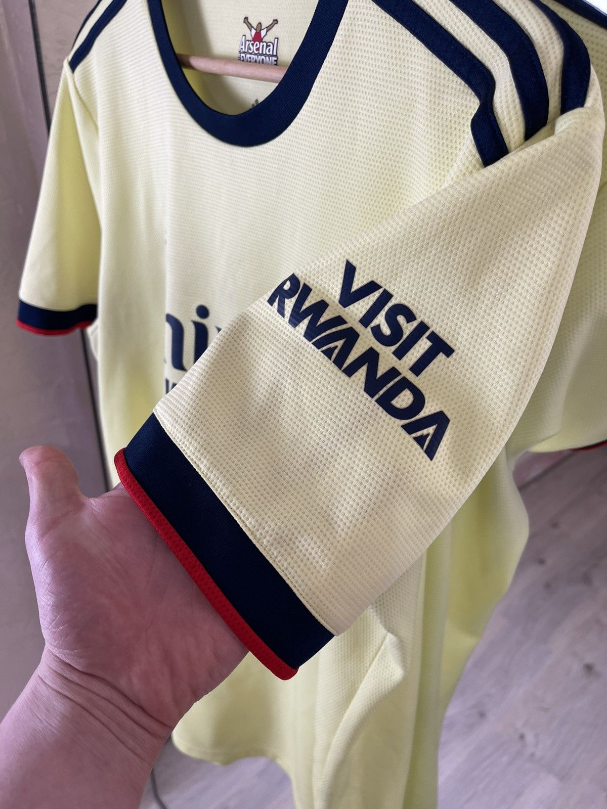 Adidas Arsenal 21/22 Away Jersey Retro Cannon Logo AEROREADY Size US XL / EU 56 / 4 - 4 Thumbnail