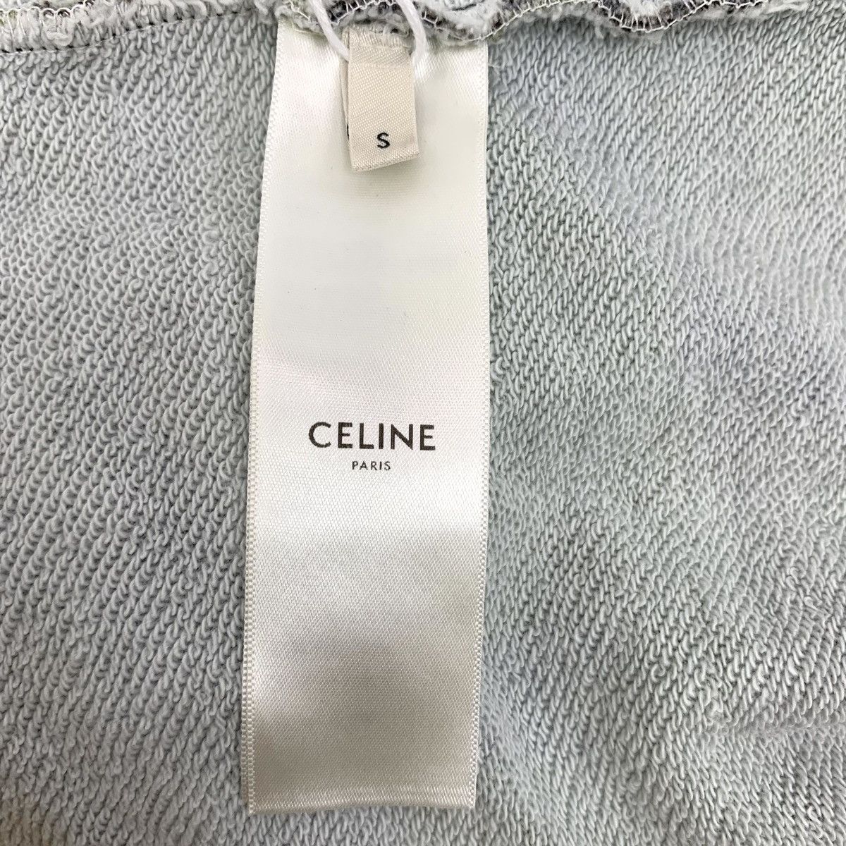 Celine Celine Camouflage Logo Hooded Drawstring Sweatshirt K26WX Size S / US 4 / IT 40 - 8 Thumbnail