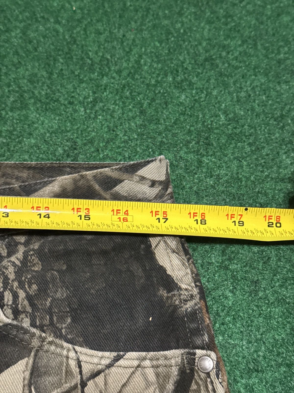 Wrangler Vintage Wrangler Realtree 34x30 Camo Baggy Hip Hop Pants Size US 34 / EU 50 - 5 Thumbnail