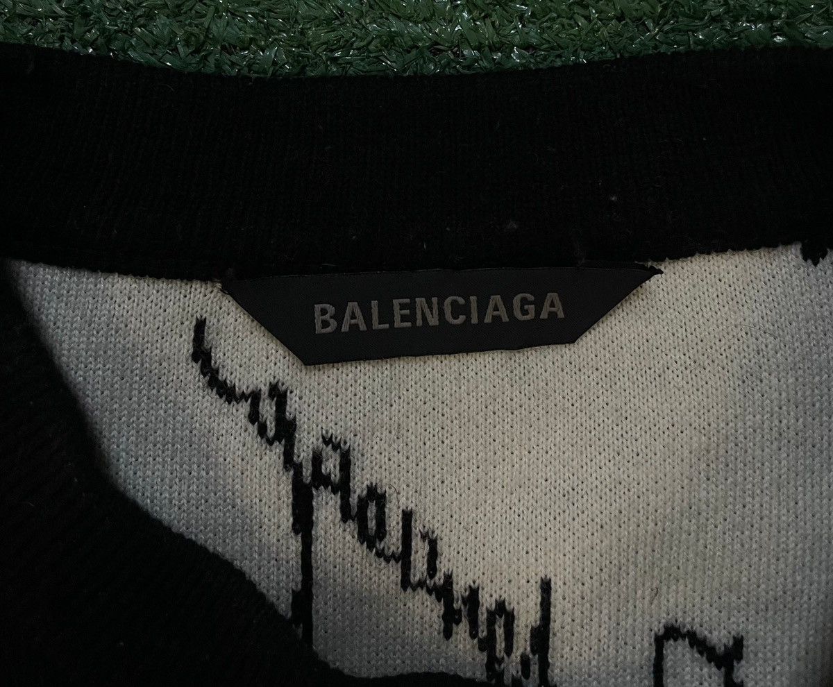 Balenciaga Balenciaga logomania crewneck Size US S / EU 44-46 / 1 - 3 Thumbnail